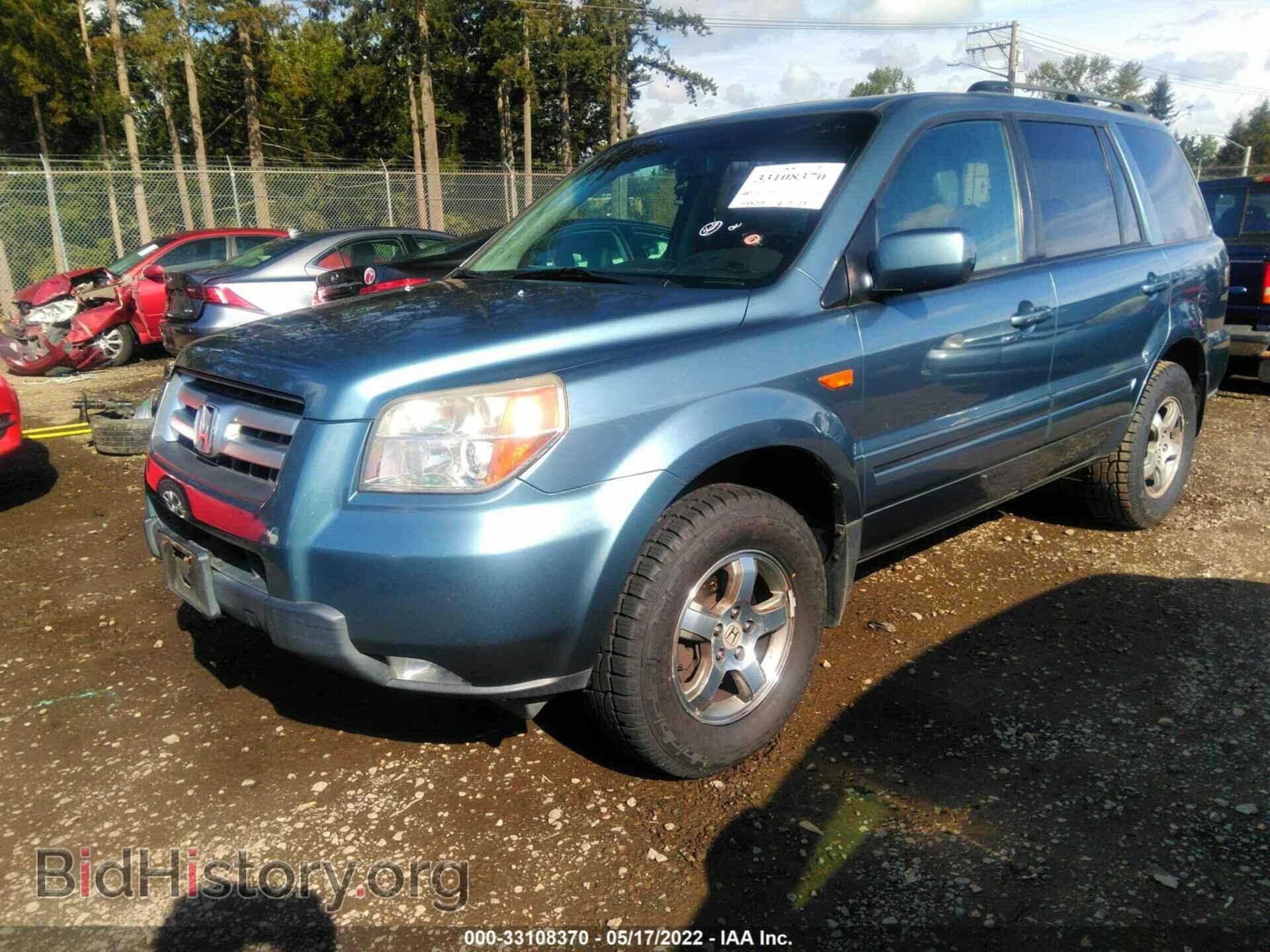 2007 HONDA PILOT - VIN: 5FNYF28667B018200 - Фото 2