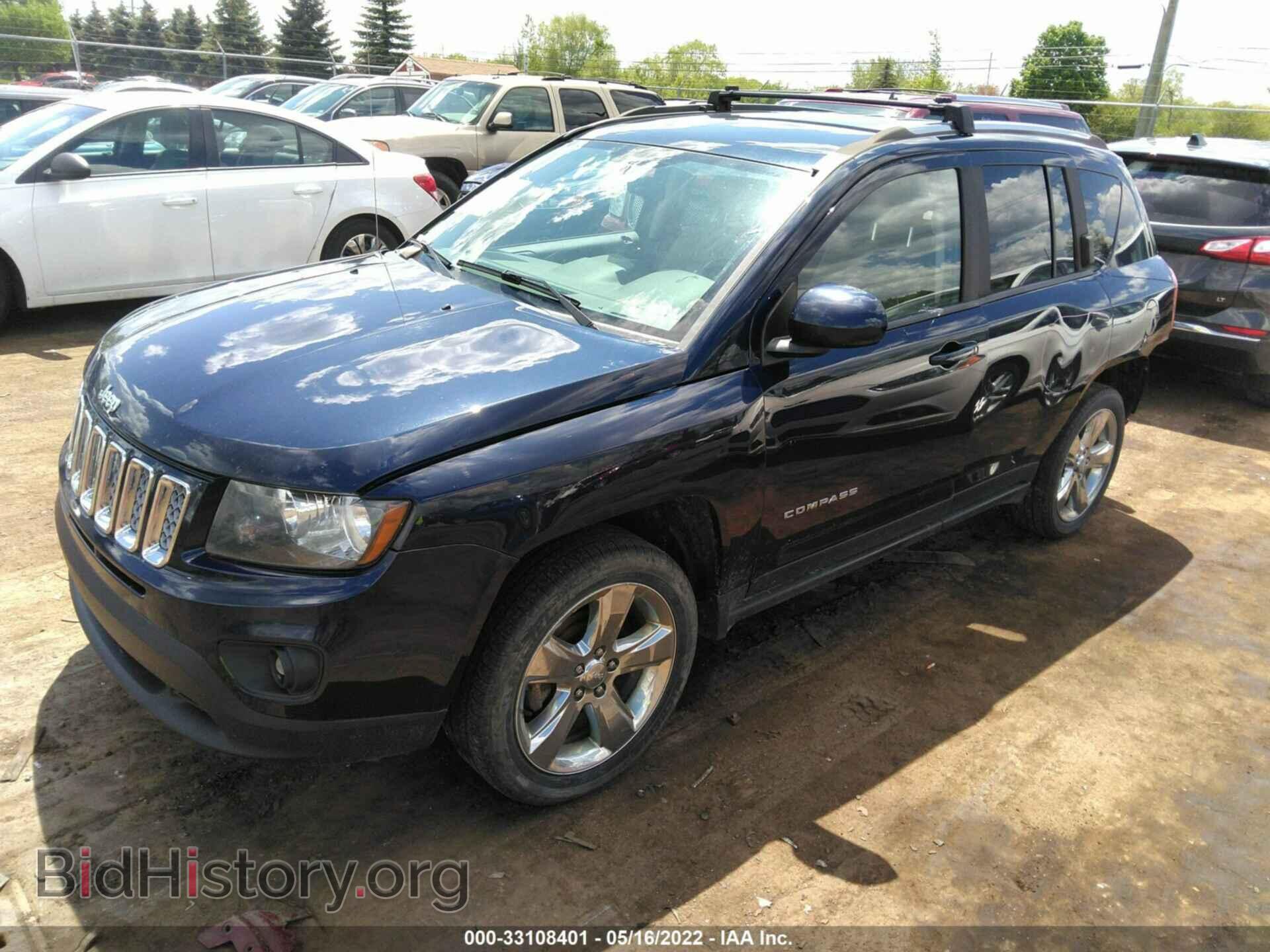 2014 JEEP COMPASS - VIN: 1C4NJDEB3ED659078 - Фото 2