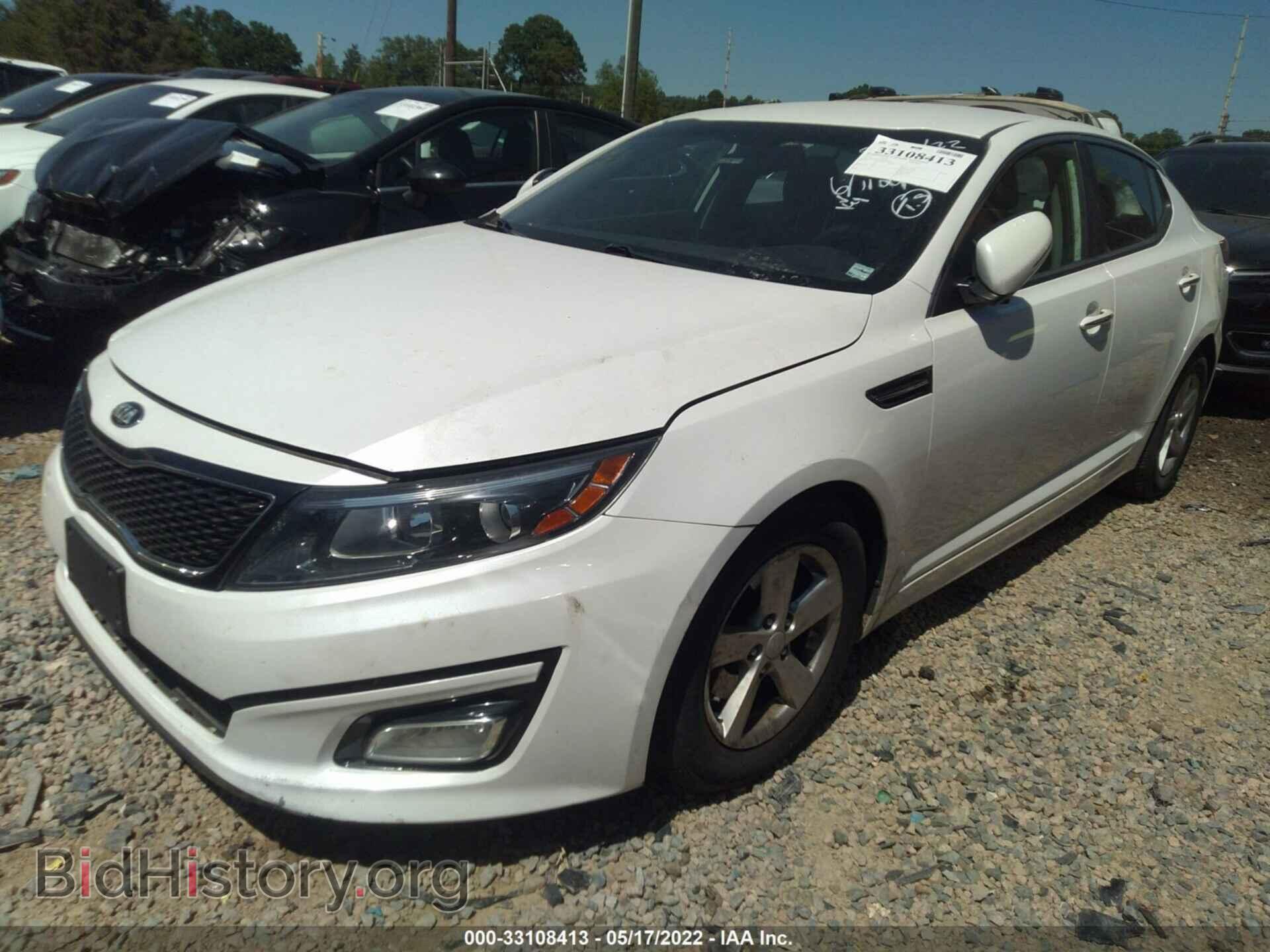 2015 KIA OPTIMA - VIN: KNAGM4A75F5583762 - Фото 2