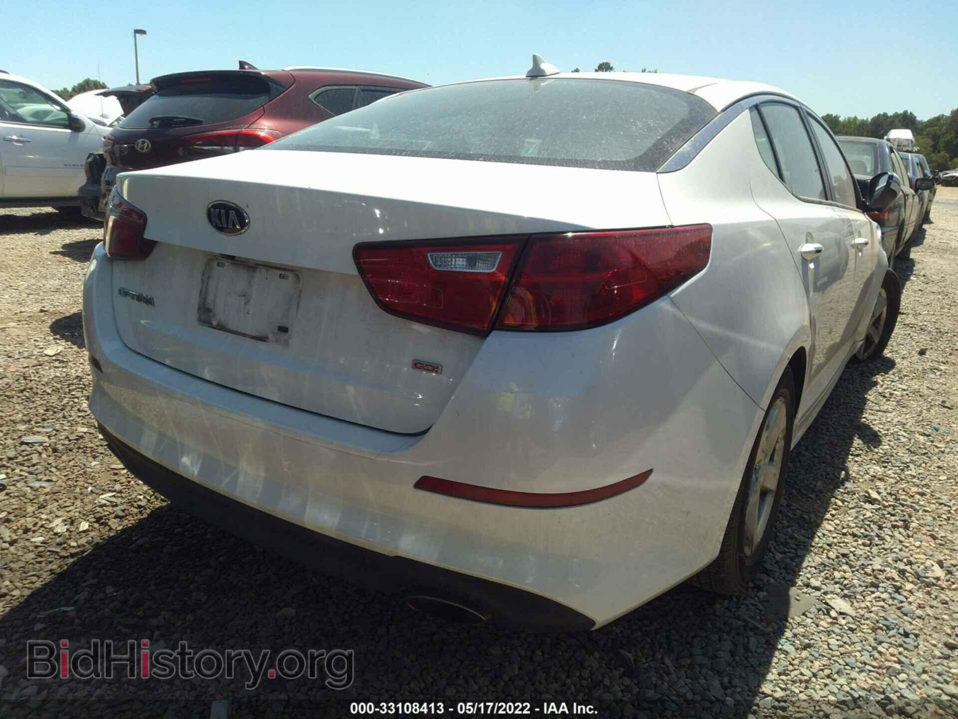 2015 KIA OPTIMA - VIN: KNAGM4A75F5583762 - Фото 4