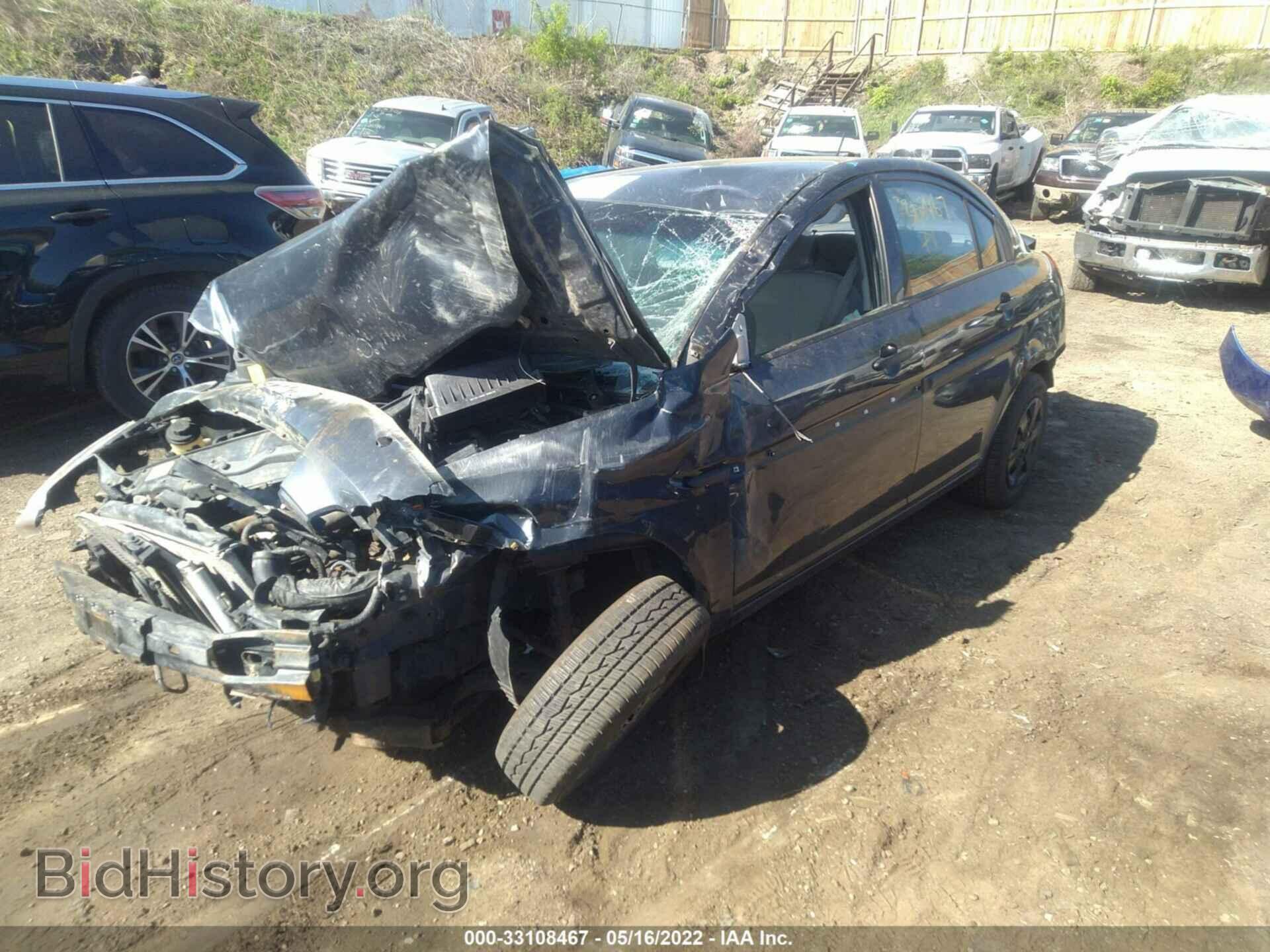 2009 HYUNDAI ACCENT - VIN: KMHCM46C09U293474 - Фото 2
