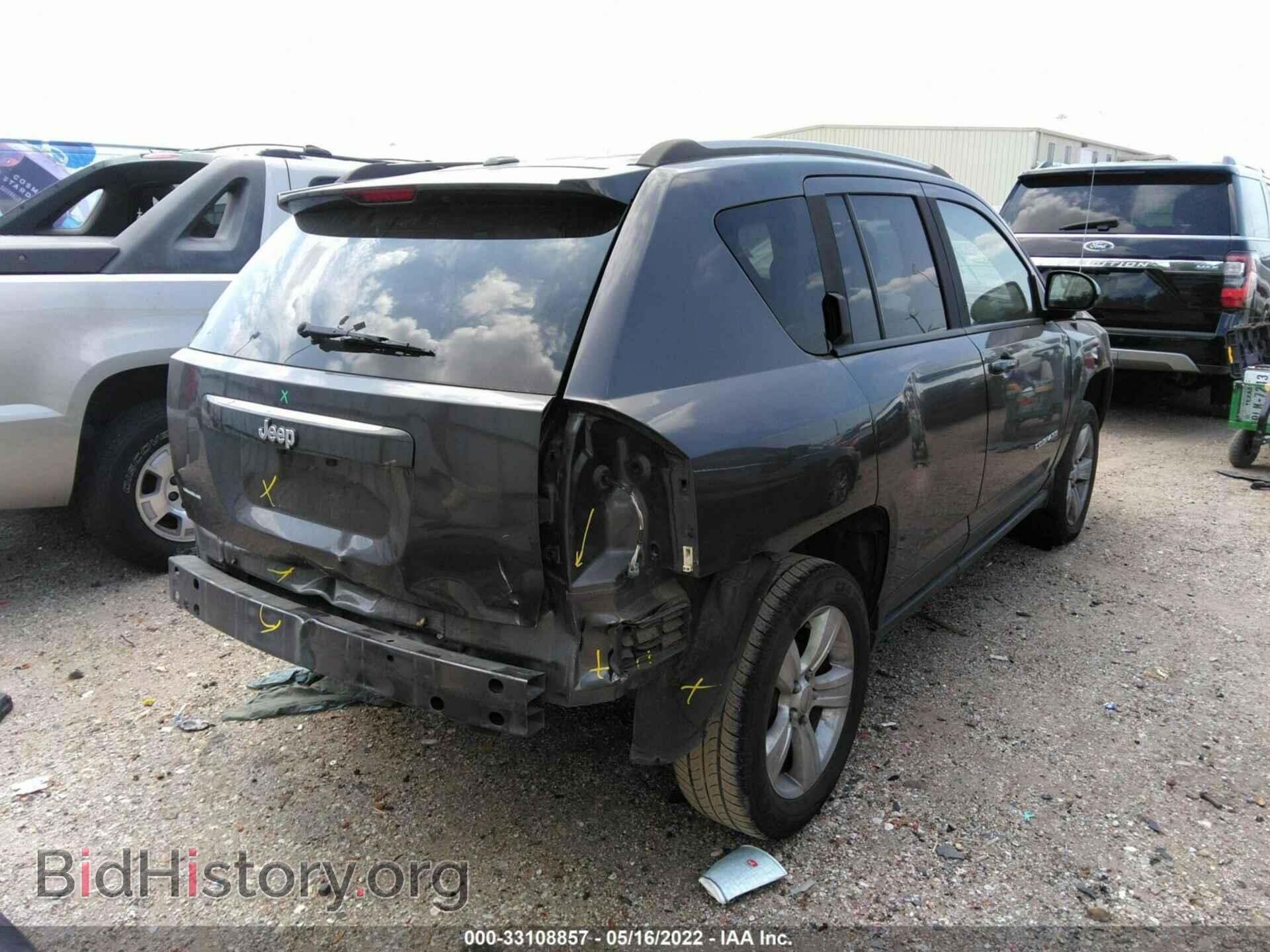 2016 JEEP COMPASS - VIN: 1C4NJCBA0GD553230 - Фото 4