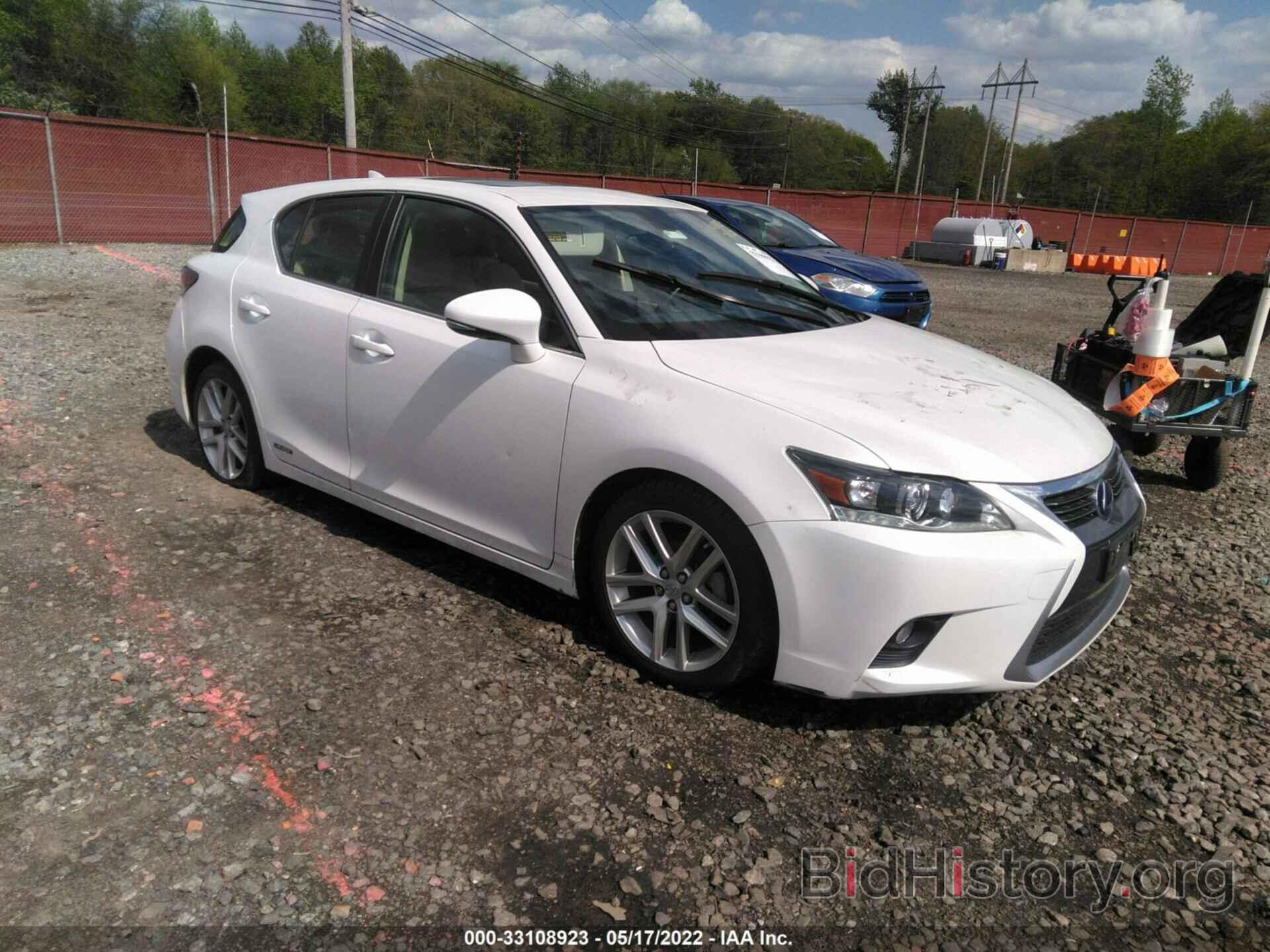 Photo JTHKD5BH5F2224681 - LEXUS CT 200H 2015