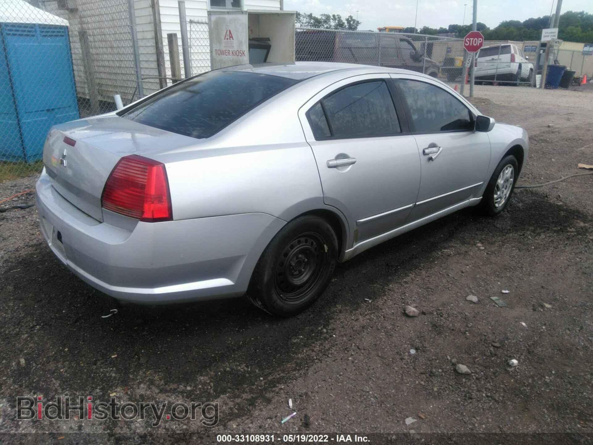 2006 MITSUBISHI GALANT - VIN: 4A3AB36F76E051127 - Фото 4