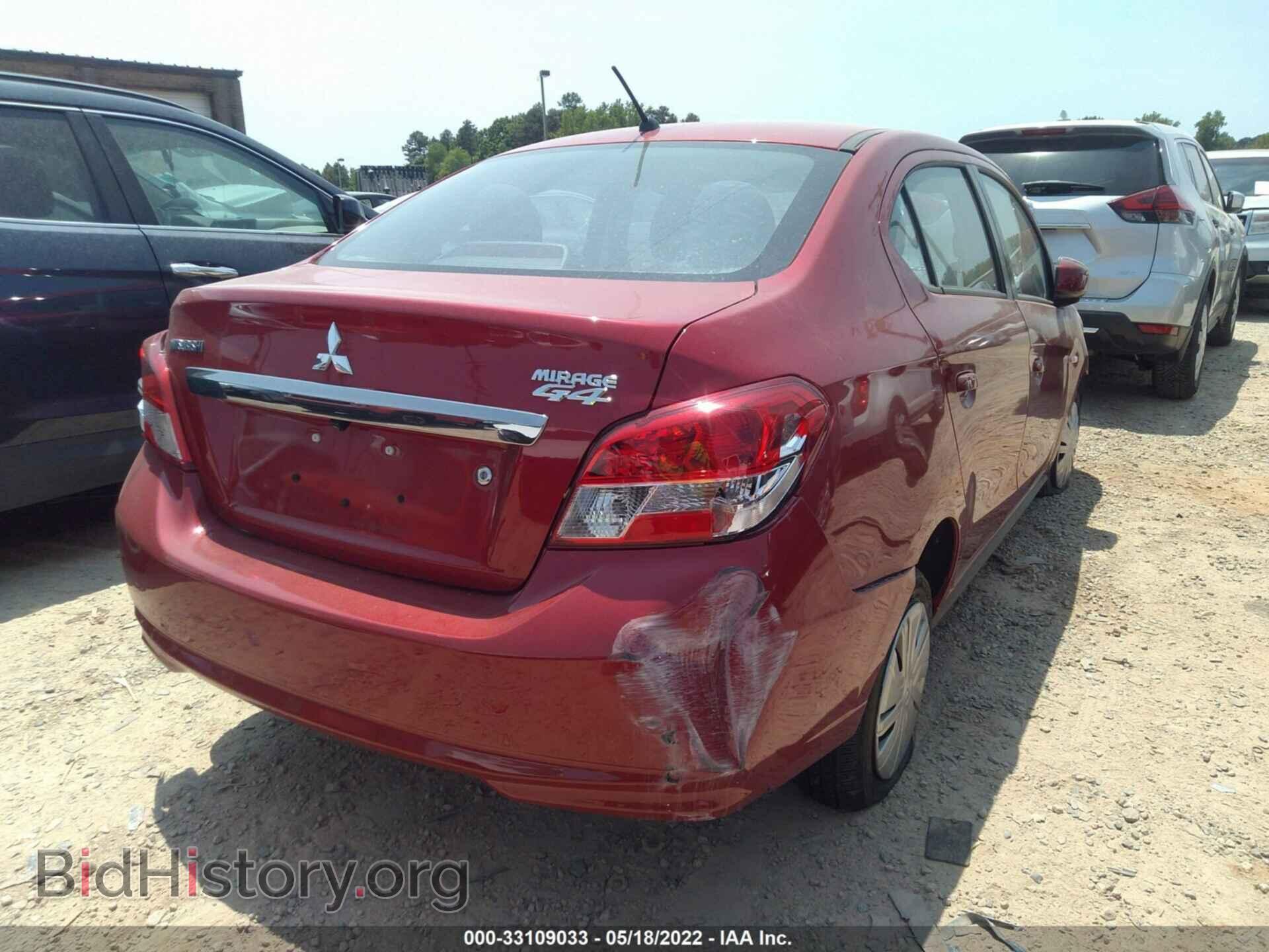 2019 MITSUBISHI MIRAGE G4 - VIN: ML32F3FJ5KHF03624 - Фото 4