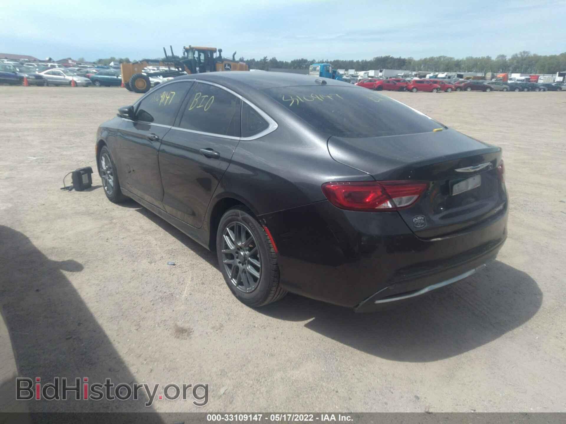 2015 CHRYSLER 200 - VIN: 1C3CCCCBXFN686762 - Фото 3
