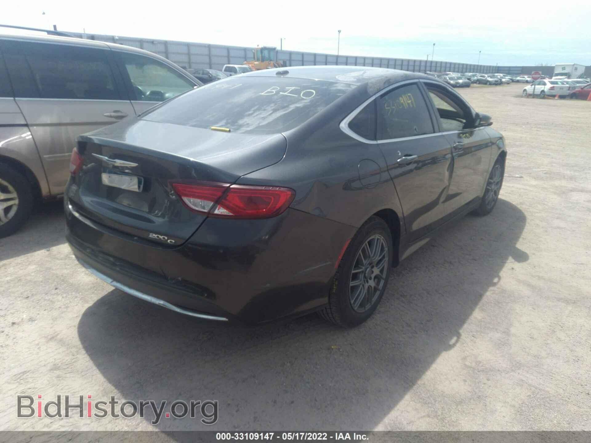 2015 CHRYSLER 200 - VIN: 1C3CCCCBXFN686762 - Фото 4