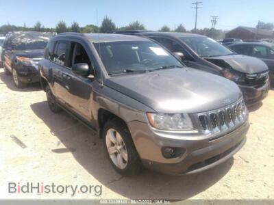 2012 Jeep COMPASS Sport, серый — VIN 1C4NJCBB7CD660729, IAAI
