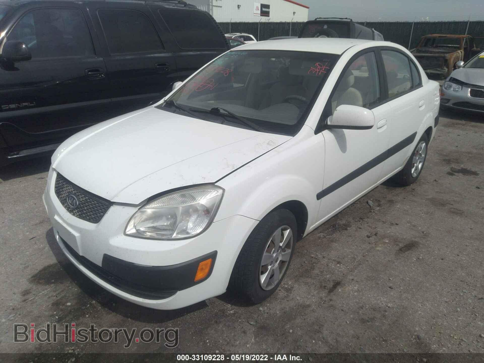 2007 KIA RIO - VIN: KNADE123376187285 - Фото 2