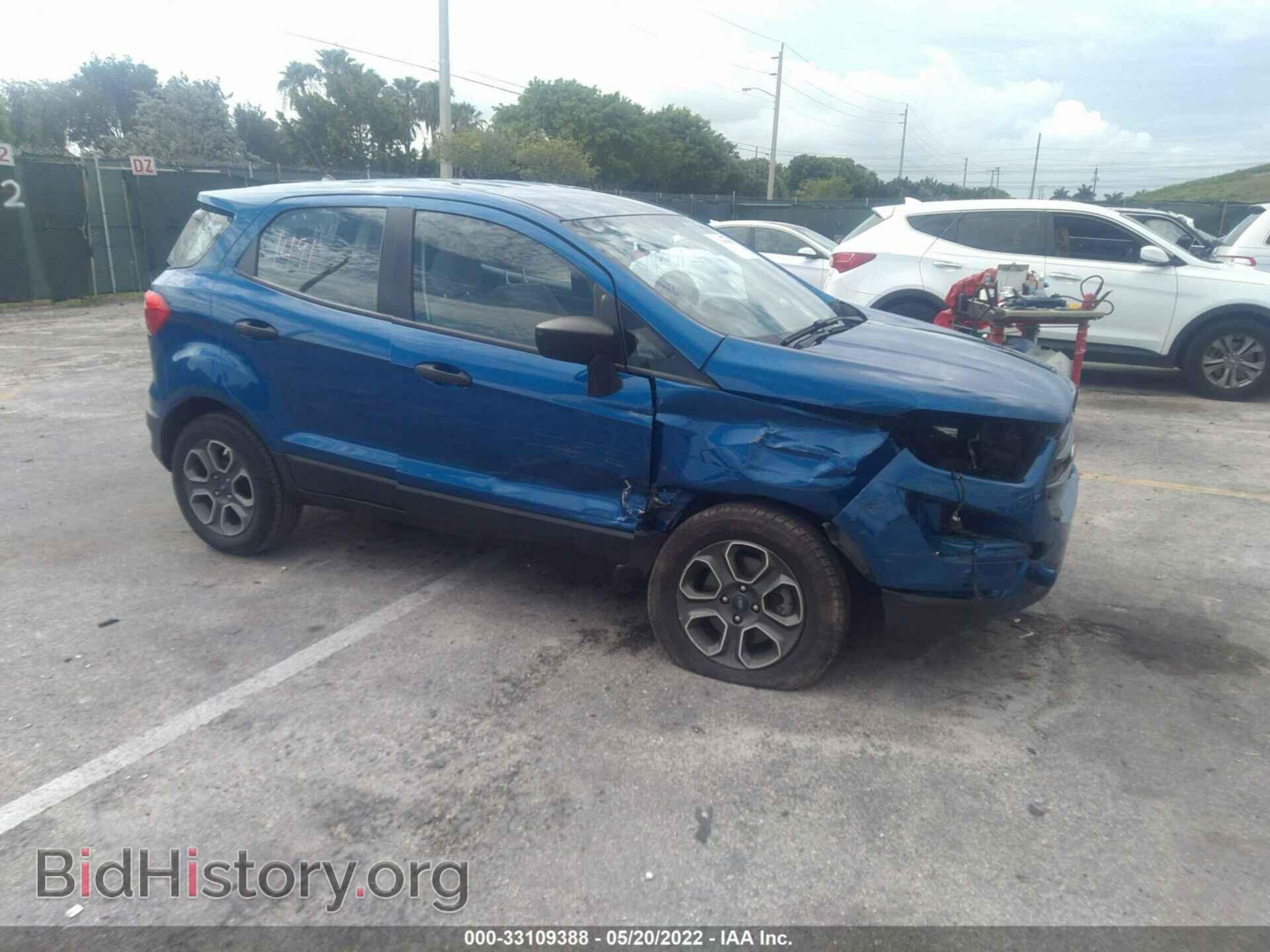 Photo MAJ3S2FE1KC289550 - FORD ECOSPORT 2019