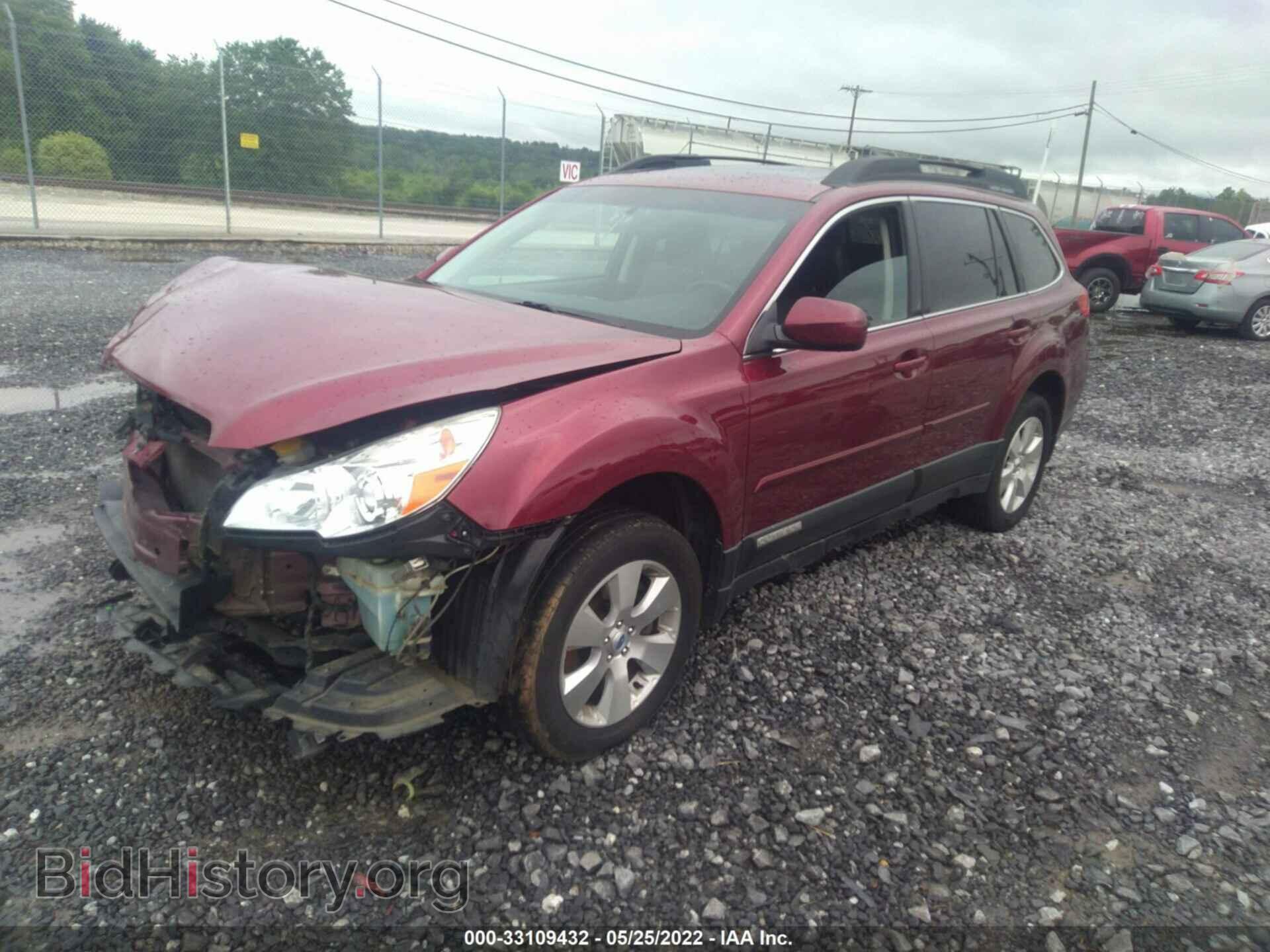 2012 SUBARU OUTBACK - VIN: 4S4BRDKC9C2222814 - Фото 2