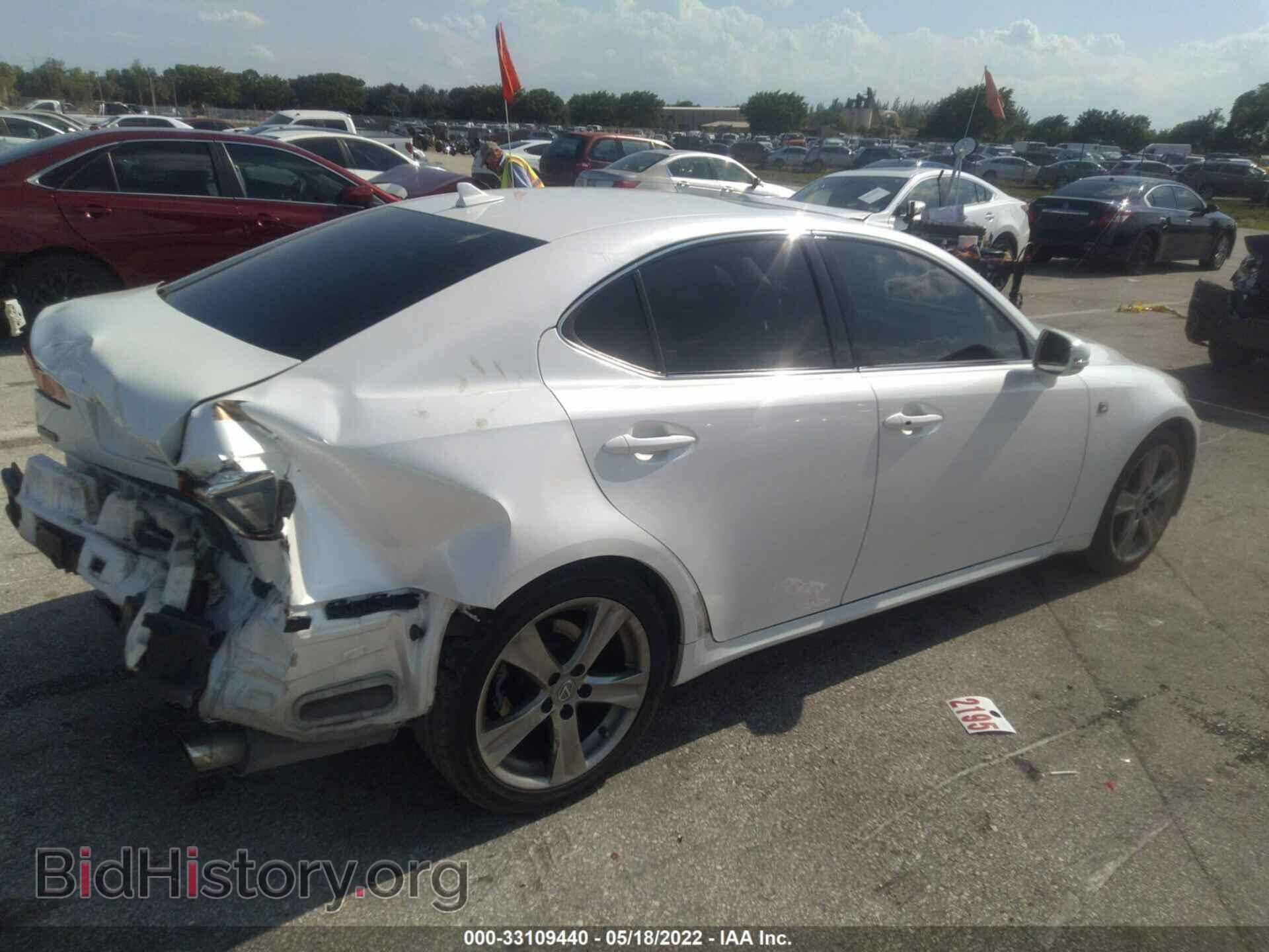2012 LEXUS IS 250 - VIN: JTHBF5C22C5176653 - Фото 4