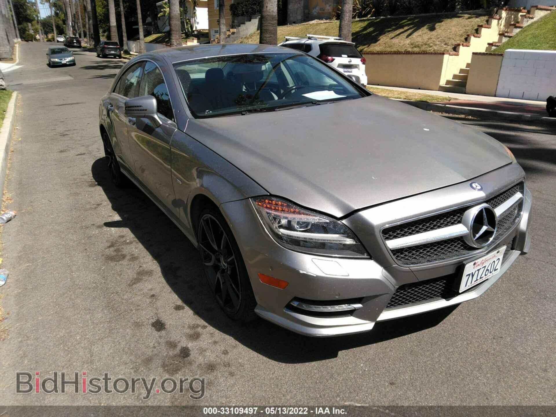 Photo WDDLJ7DB9CA016510 - MERCEDES-BENZ CLS-CLASS 2012