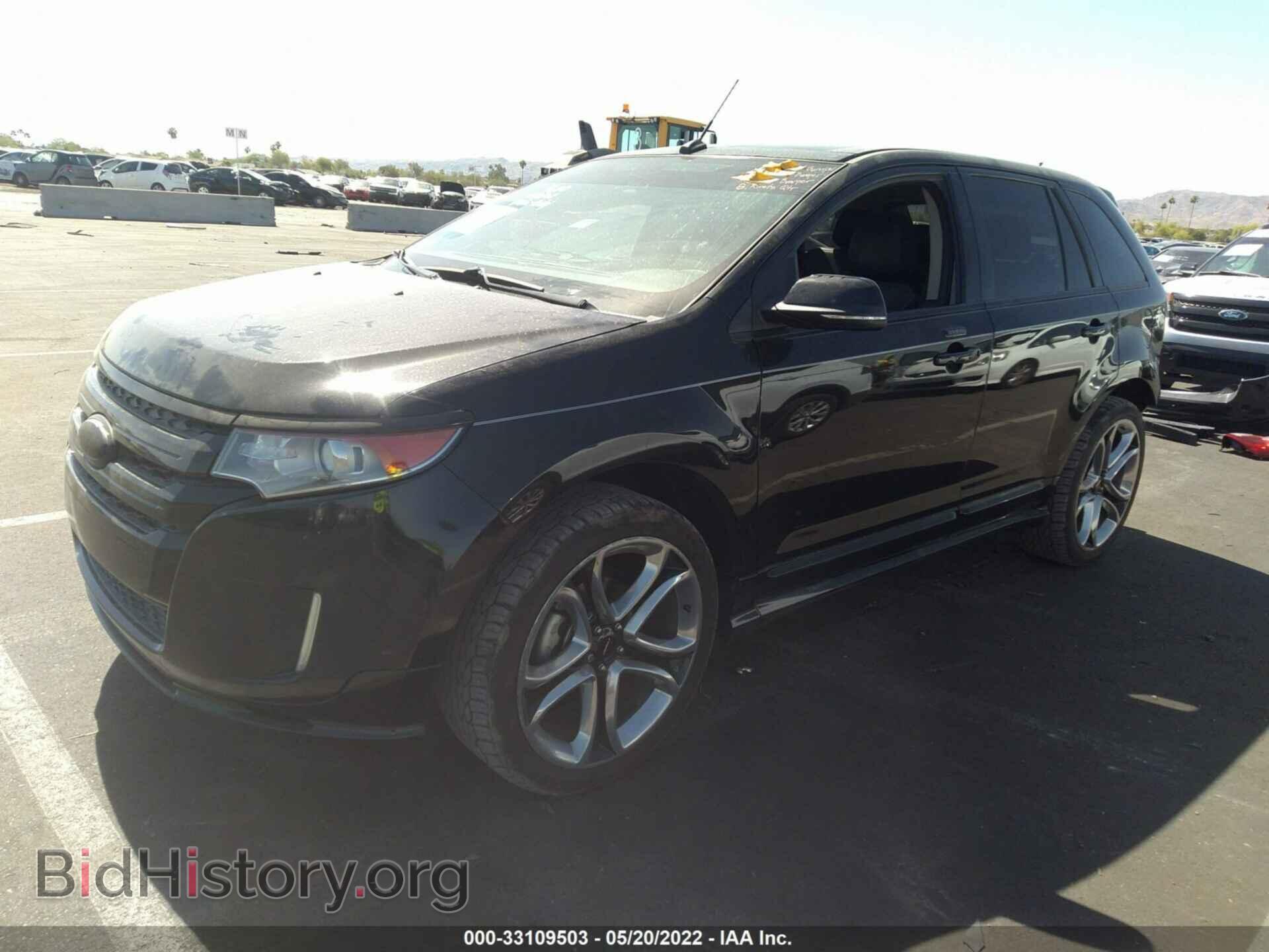 2013 FORD EDGE - VIN: 2FMDK3AKXDBC78627 - Фото 2