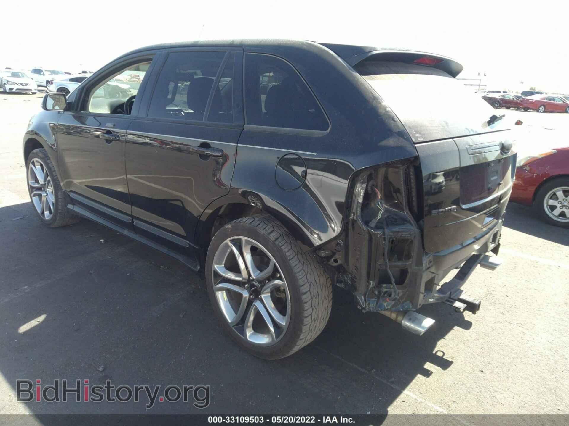 2013 FORD EDGE - VIN: 2FMDK3AKXDBC78627 - Фото 3