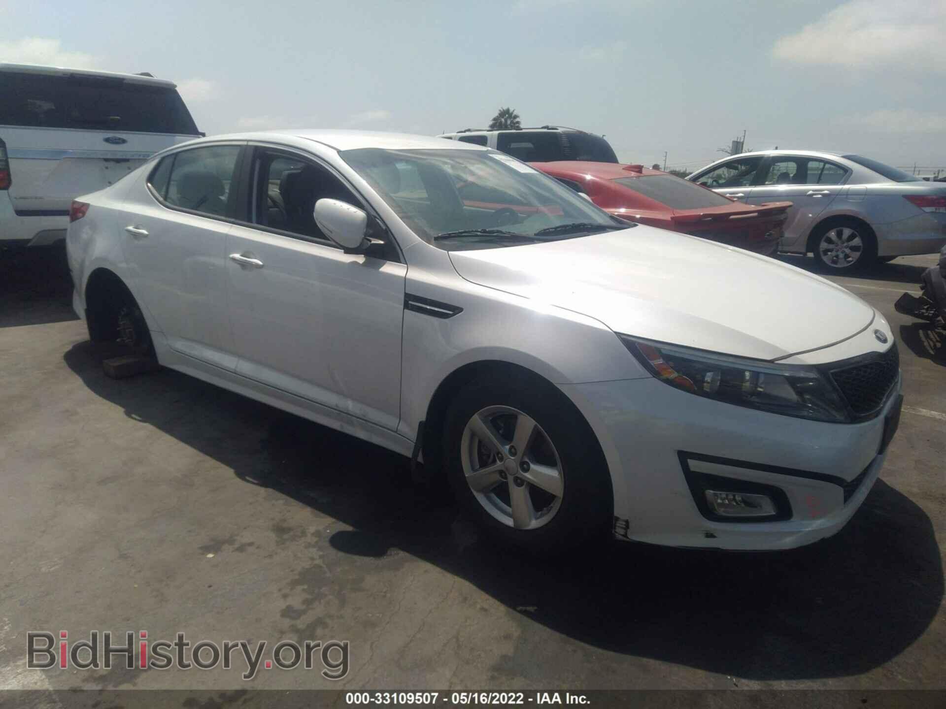 Фотография KNAGM4A73F5657342 - KIA OPTIMA 2015