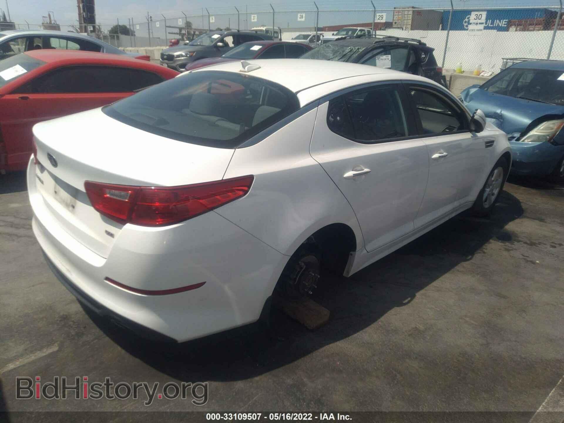2015 KIA OPTIMA - VIN: KNAGM4A73F5657342 - Фото 4