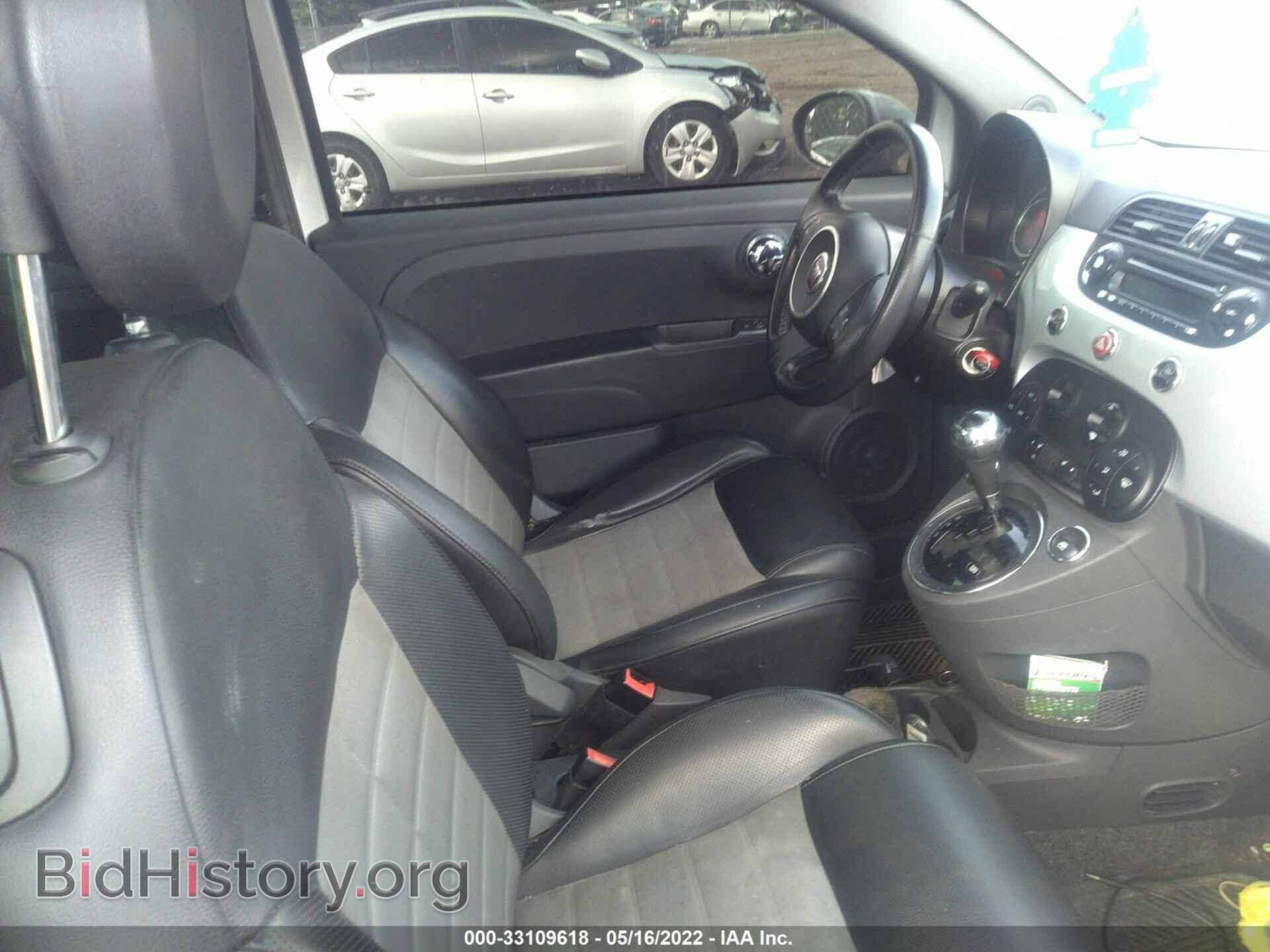 2012 FIAT 500 - VIN: 3C3CFFBR2CT116192 - Фото 5