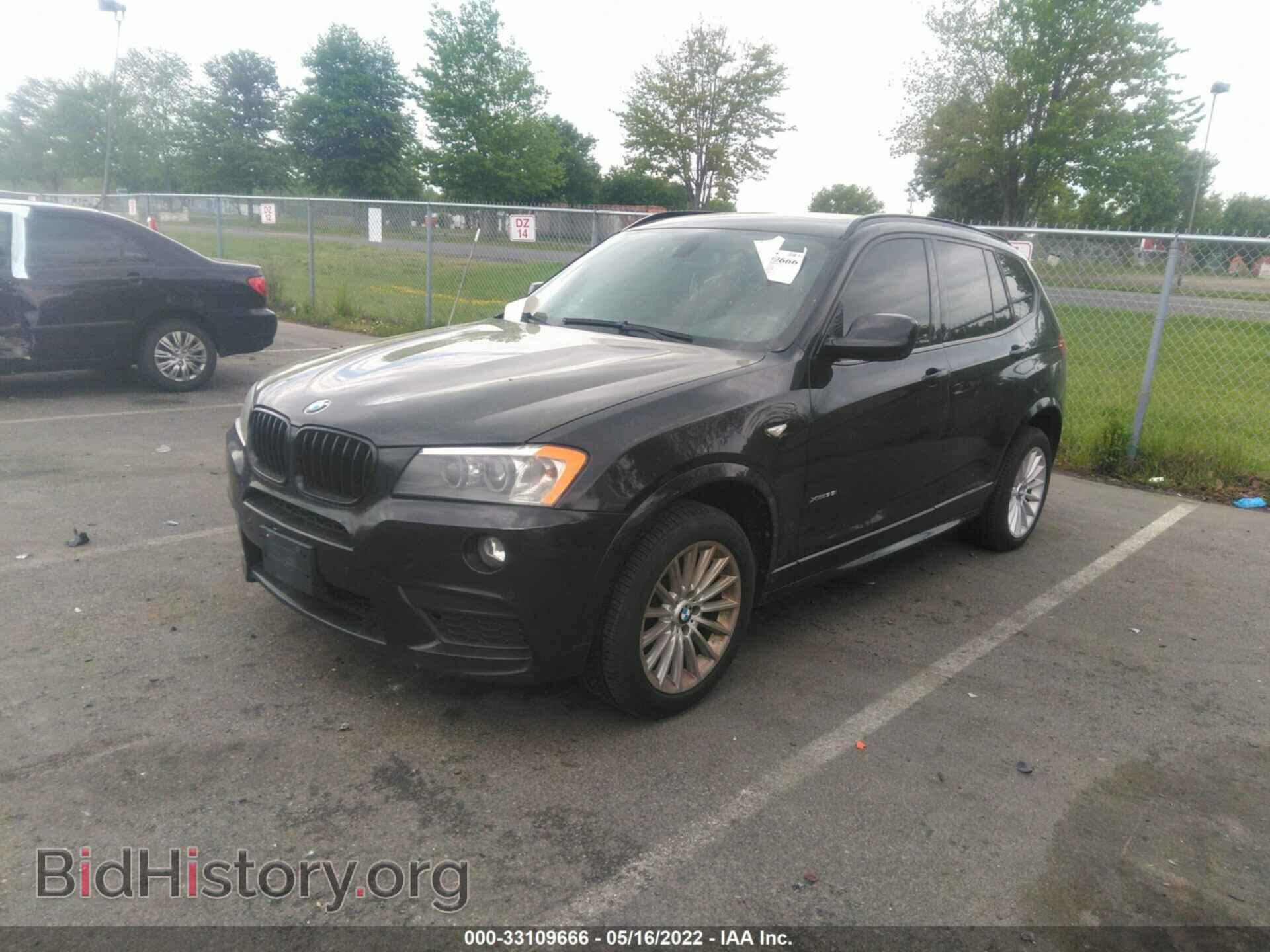 2012 BMW X3 - VIN: 5UXWX7C5XCL975953 - Фото 2