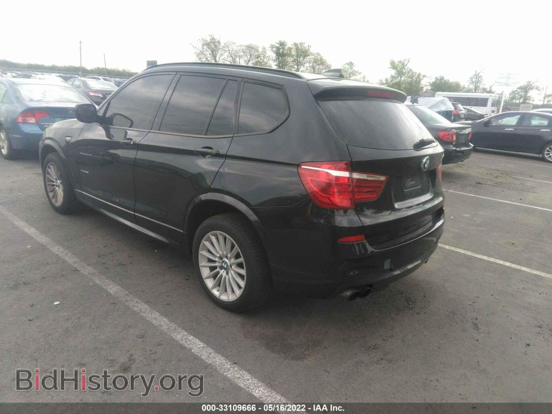2012 BMW X3 - VIN: 5UXWX7C5XCL975953 - Фото 3