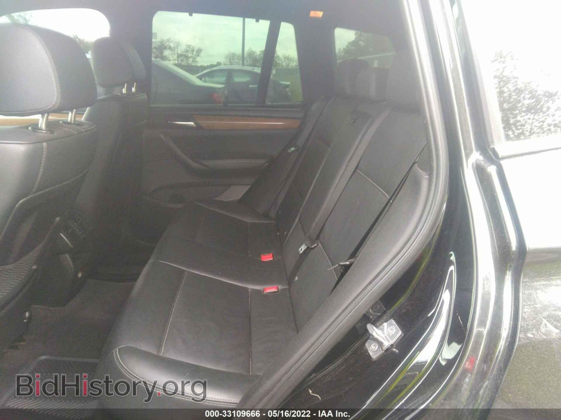 2012 BMW X3 - VIN: 5UXWX7C5XCL975953 - Фото 8