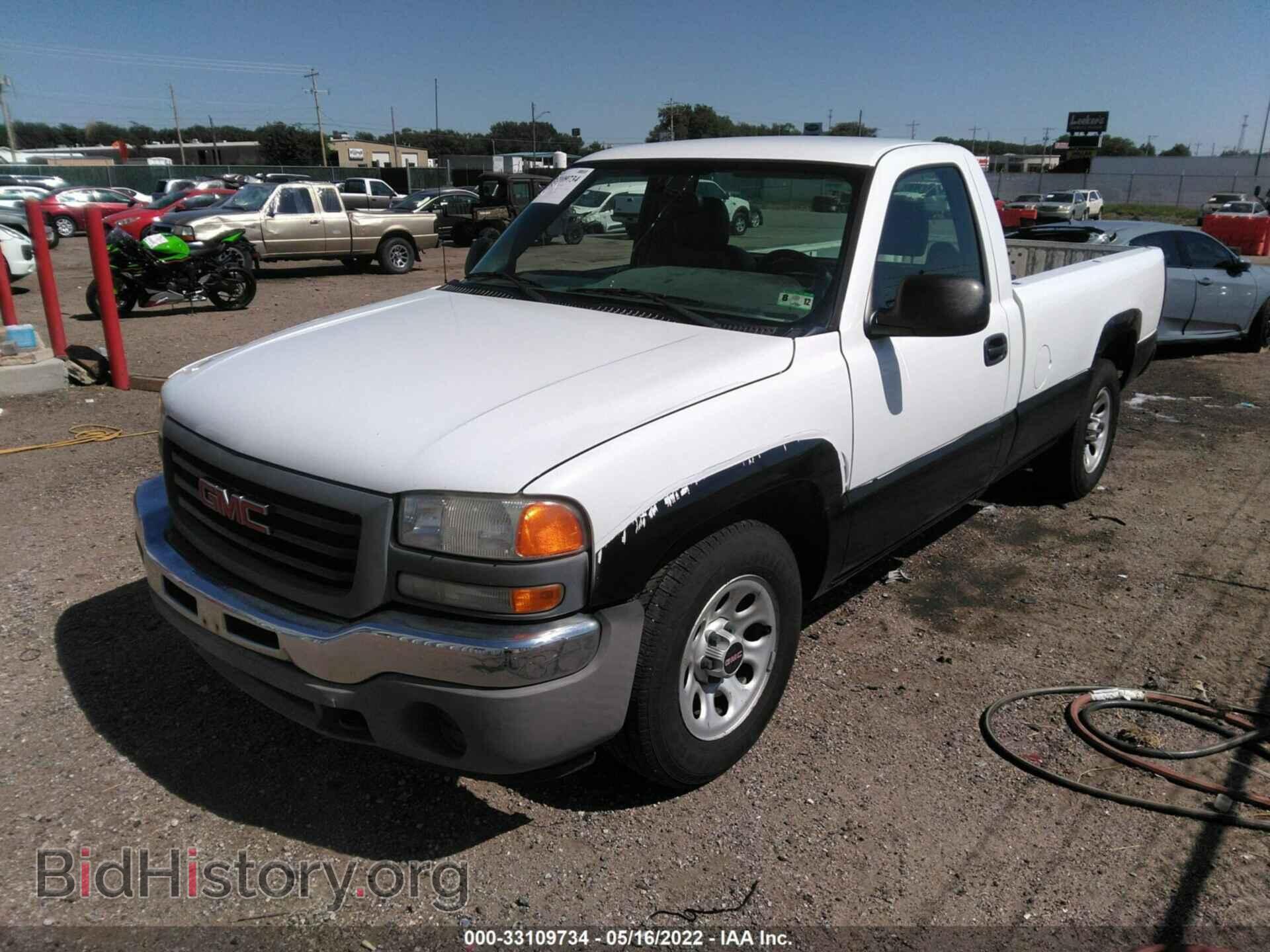 2006 GMC SIERRA 1500 - VIN: 1GTEC14T96Z111321 - Фото 2