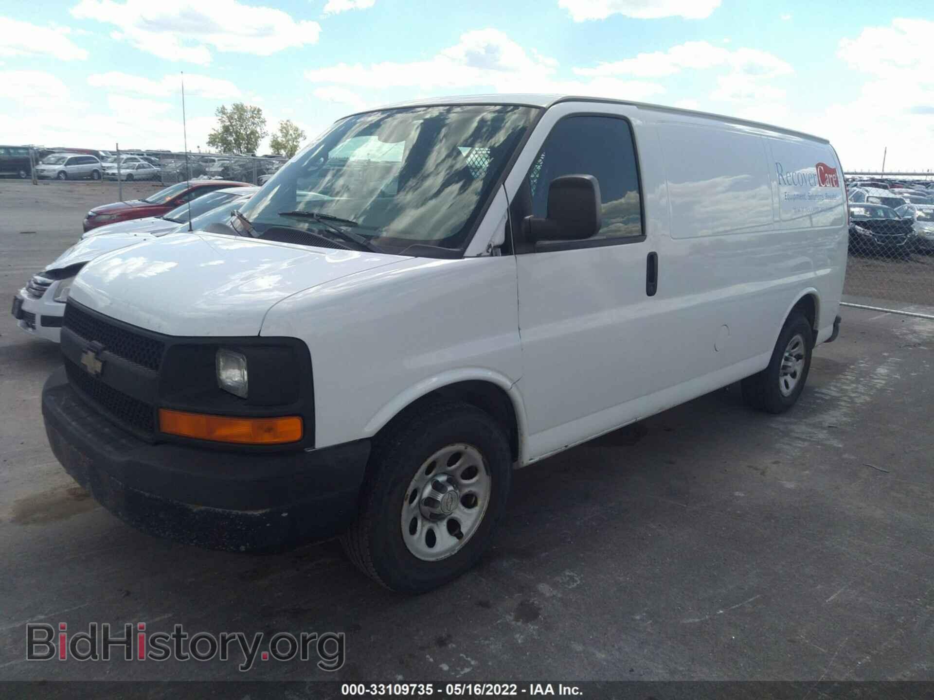2010 CHEVROLET EXPRESS CARGO VAN - VIN: 1GCUGADX0A1135985 - Фото 2
