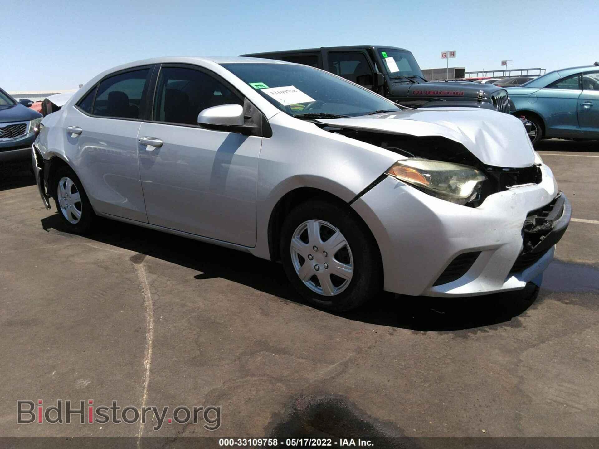 Фотография 5YFBURHE1EP093268 - TOYOTA COROLLA 2014