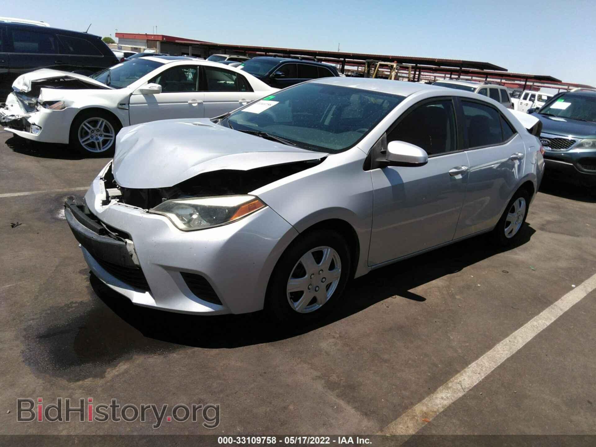 2014 TOYOTA COROLLA - VIN: 5YFBURHE1EP093268 - Фото 2
