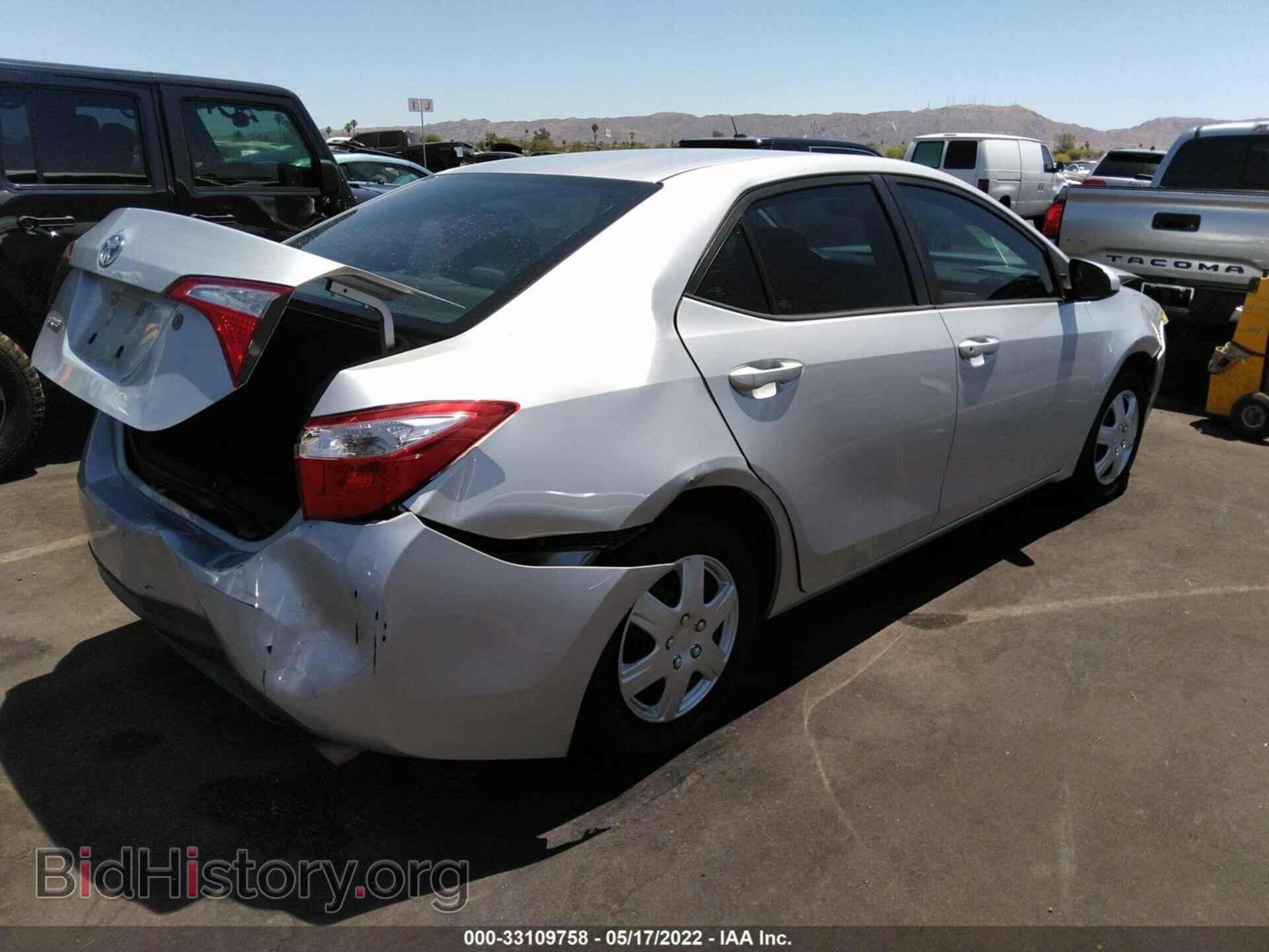 2014 TOYOTA COROLLA - VIN: 5YFBURHE1EP093268 - Фото 4