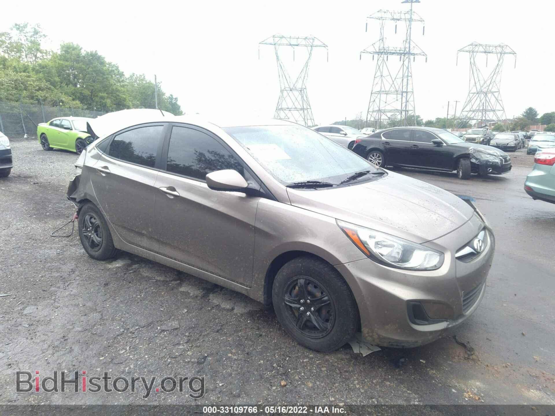Фотография KMHCT4AE7DU421293 - HYUNDAI ACCENT 2013