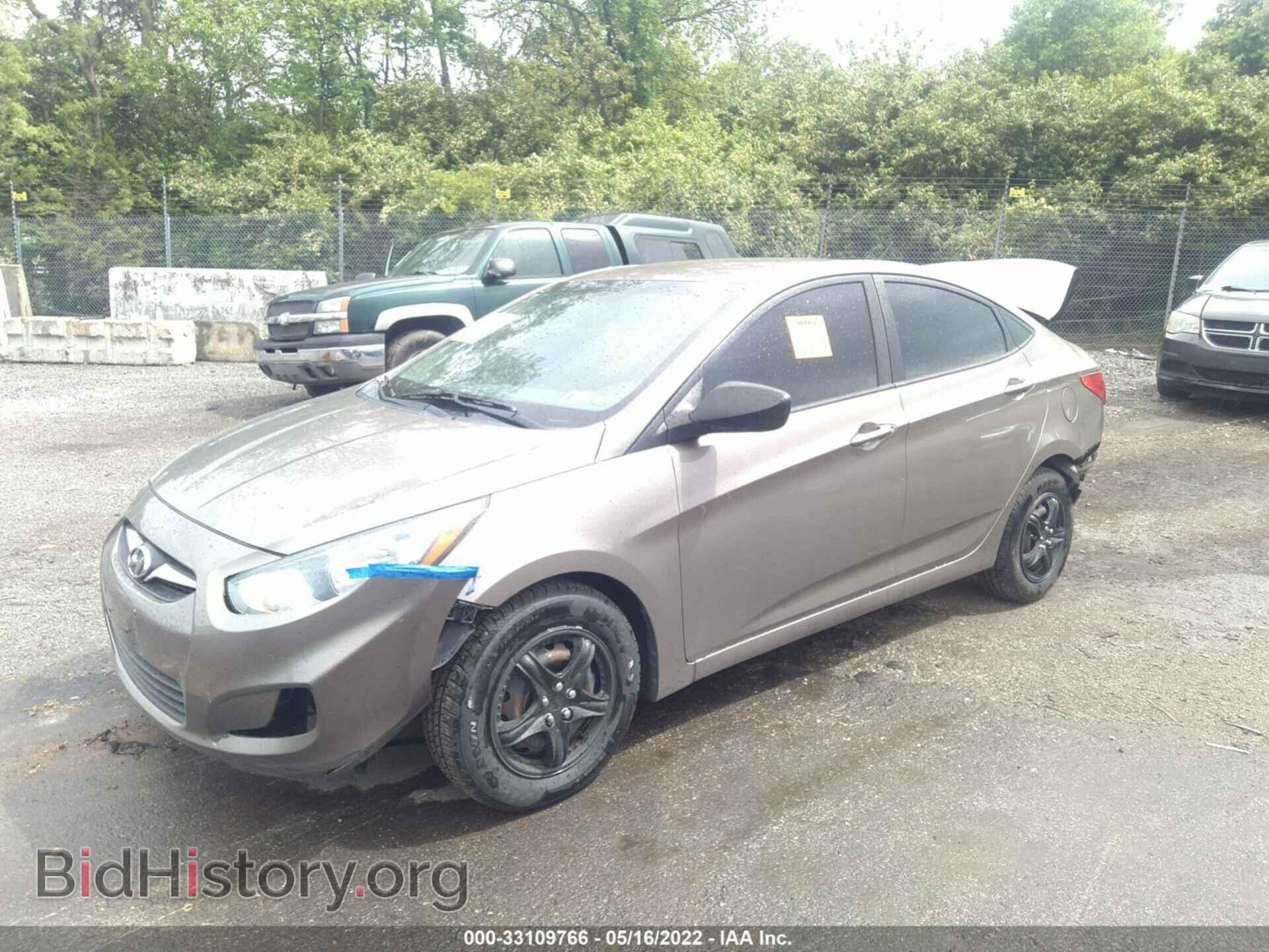 2013 HYUNDAI ACCENT - VIN: KMHCT4AE7DU421293 - Фото 2