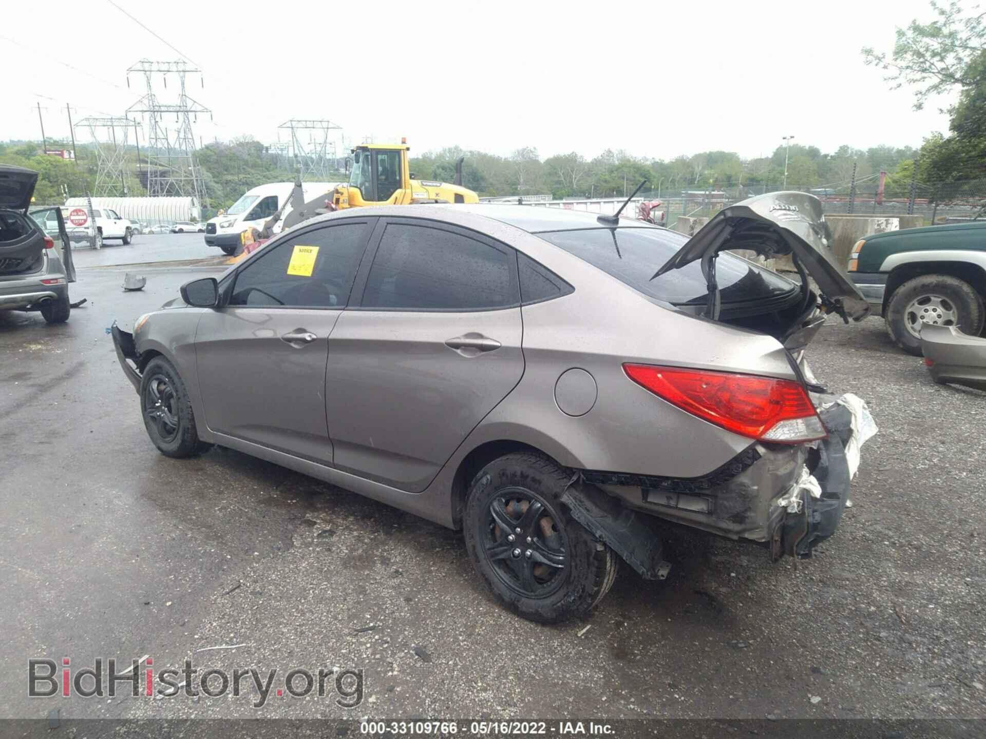 2013 HYUNDAI ACCENT - VIN: KMHCT4AE7DU421293 - Фото 3