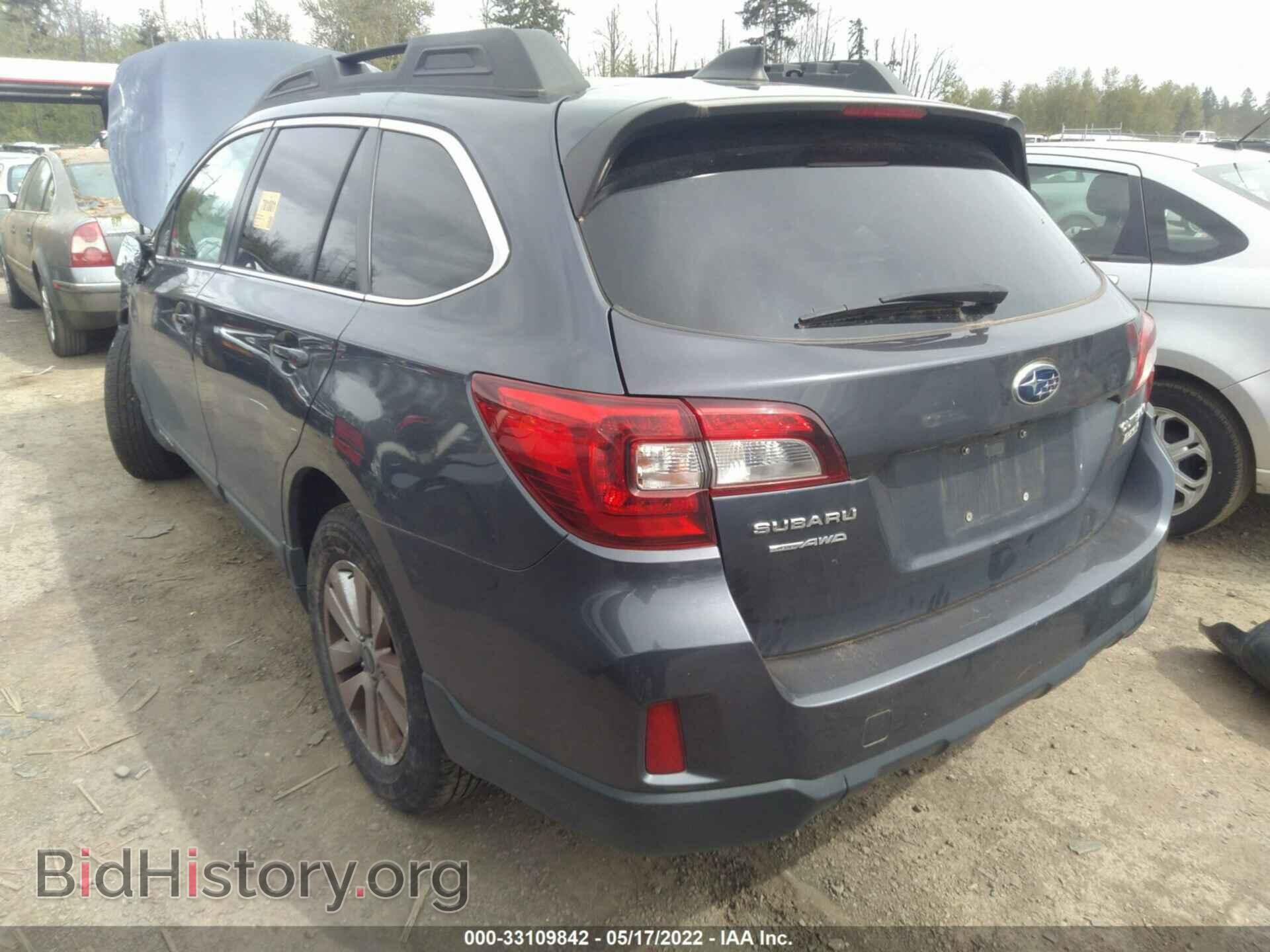 2017 SUBARU OUTBACK - VIN: 4S4BSAFC5H3395745 - Фото 3