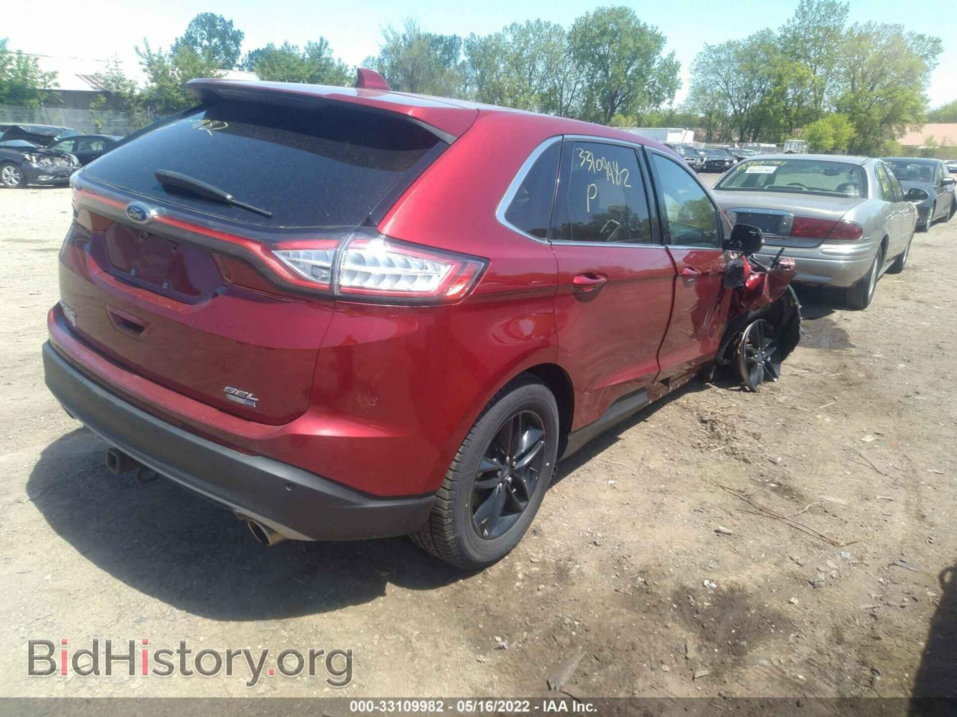 2016 FORD EDGE - VIN: 2FMPK4J91GBB92692 - Photo 4