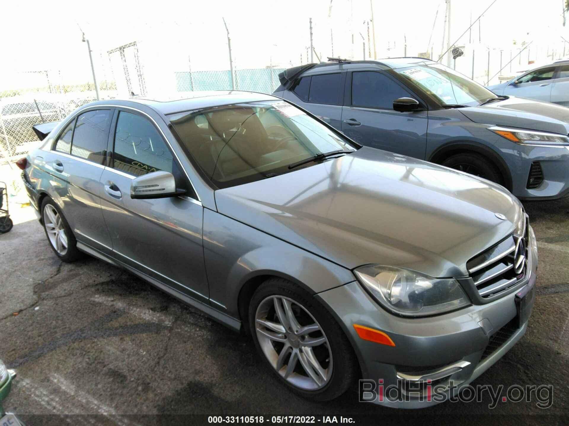 Photo WDDGF4HB3EA931948 - MERCEDES-BENZ C-CLASS 2014