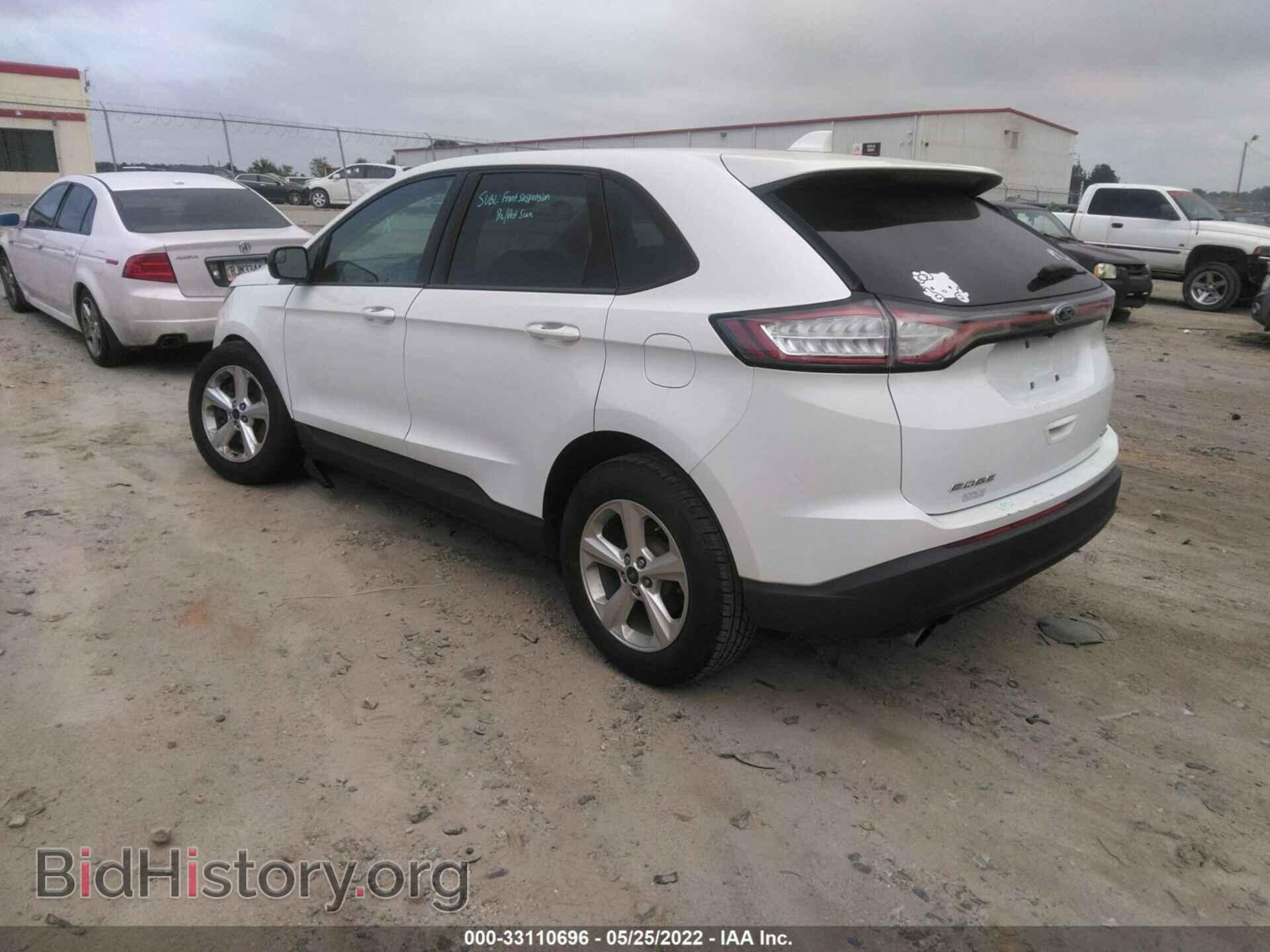 2015 FORD EDGE - VIN: 2FMTK4G95FBB52927 - Photo 3