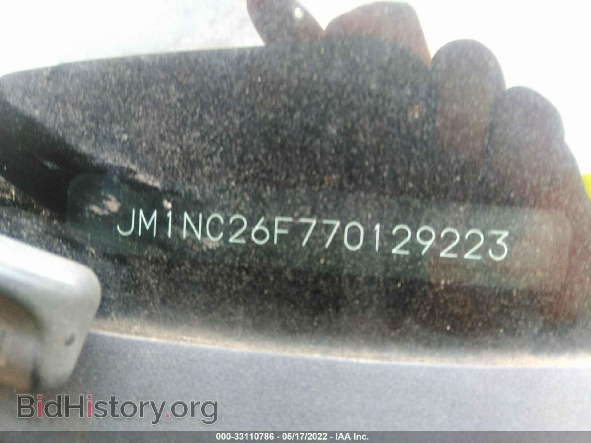 2007 MAZDA MX-5 MIATA - VIN: JM1NC26F770129223 - Фото 9