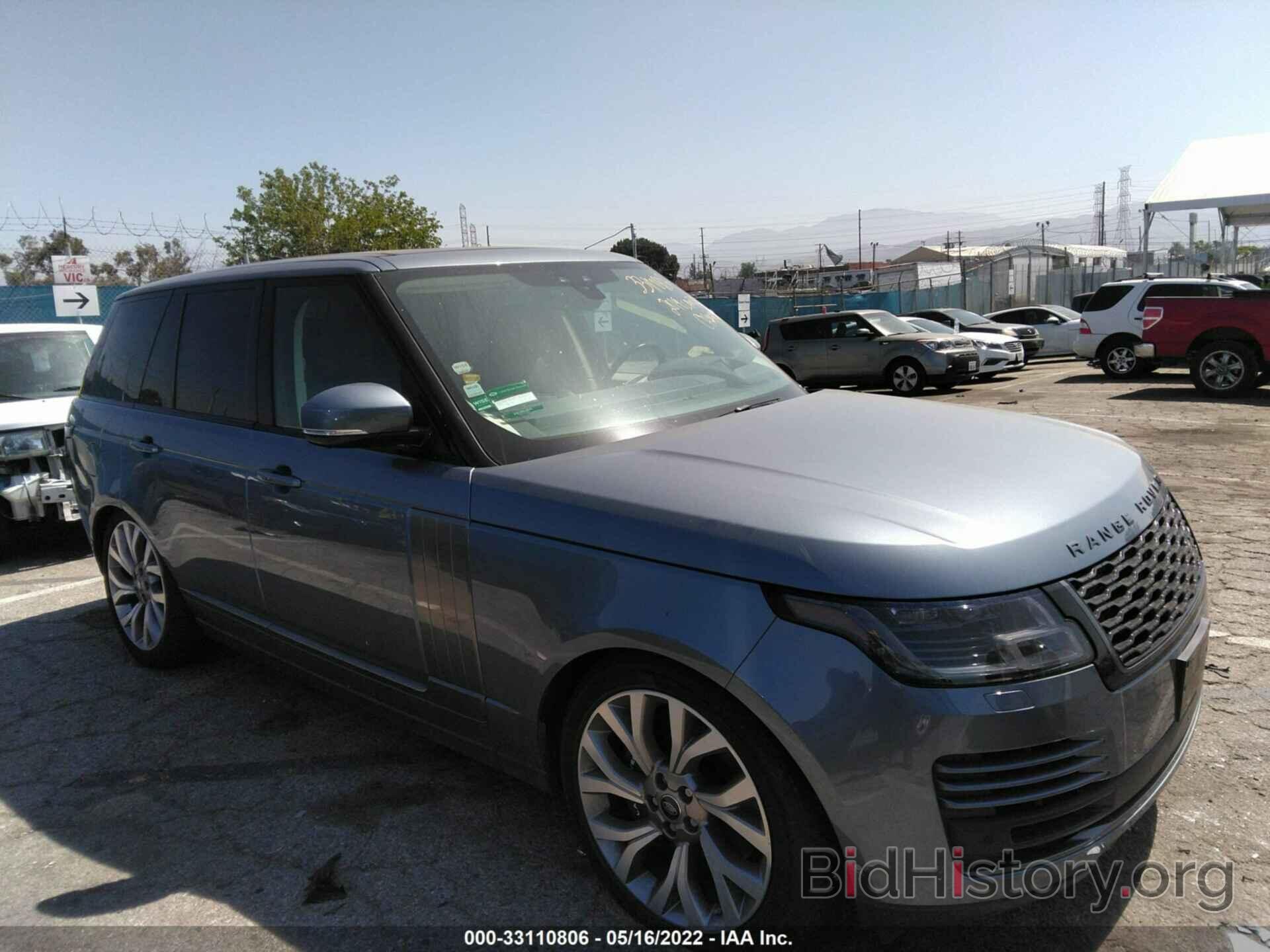 Фотография SALGS2SV5KA547719 - LAND ROVER RANGE ROVER 2019