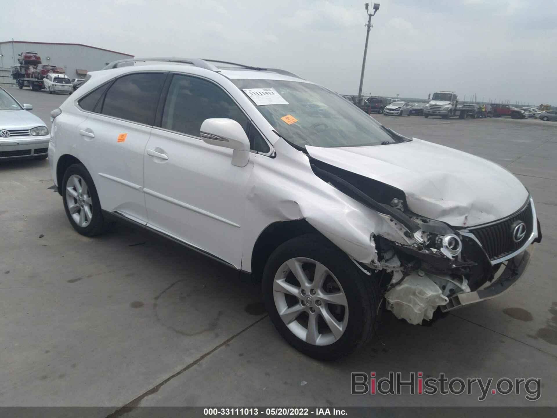 Photo 2T2ZK1BA9BC051644 - LEXUS RX 350 2011