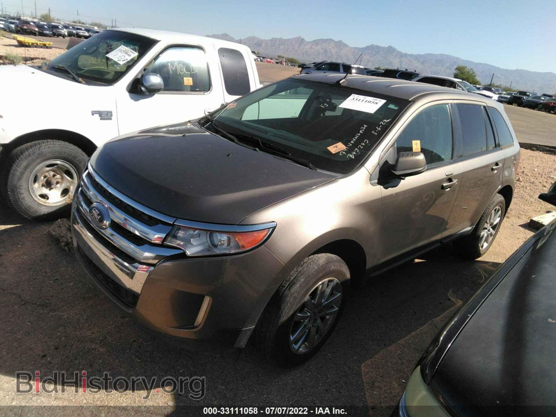 2013 FORD EDGE - VIN: 2FMDK3JC7DBB43243 - Фото 2