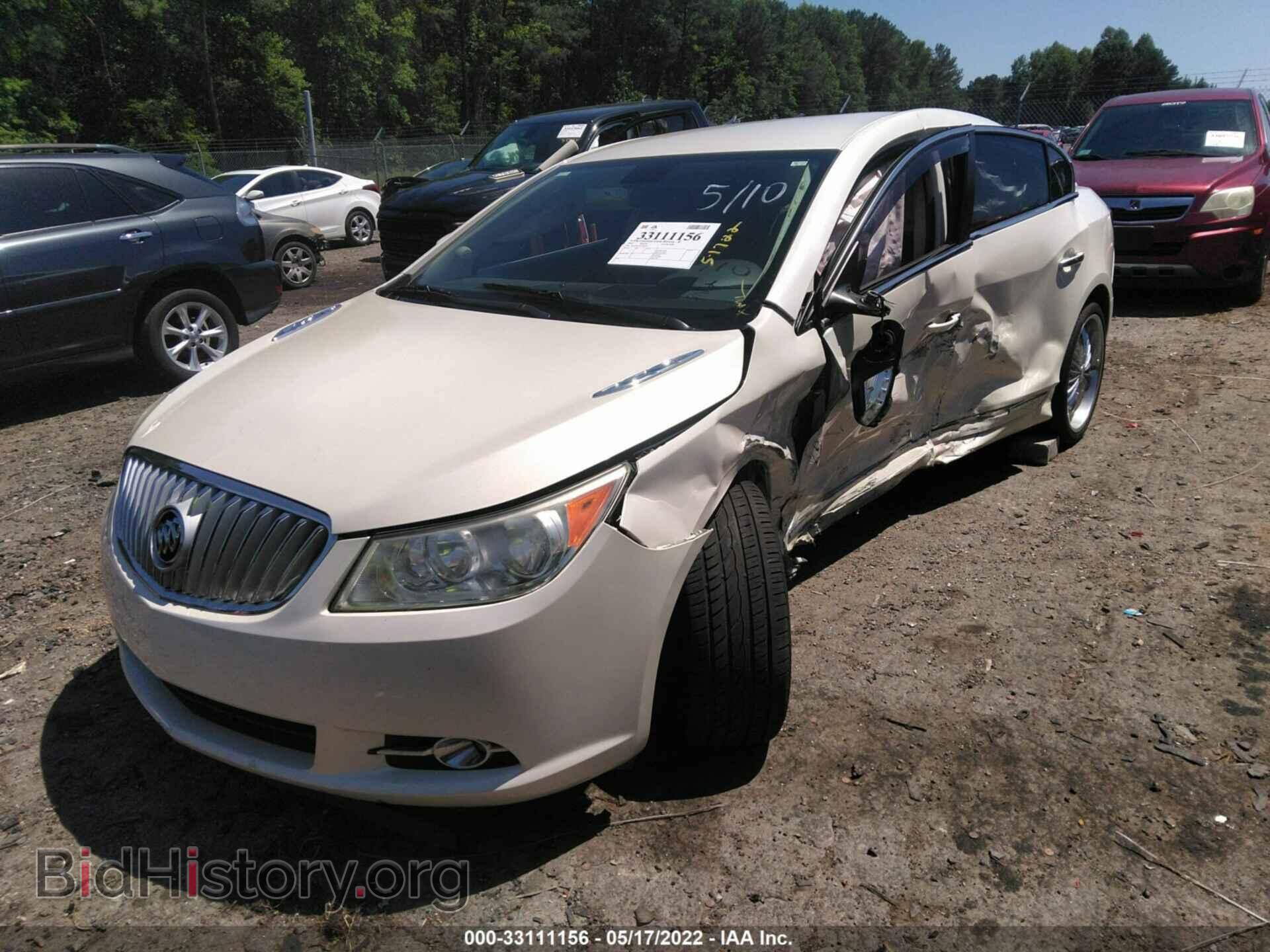 2012 BUICK LACROSSE - VIN: 1G4GD5E36CF306202 - Фото 2