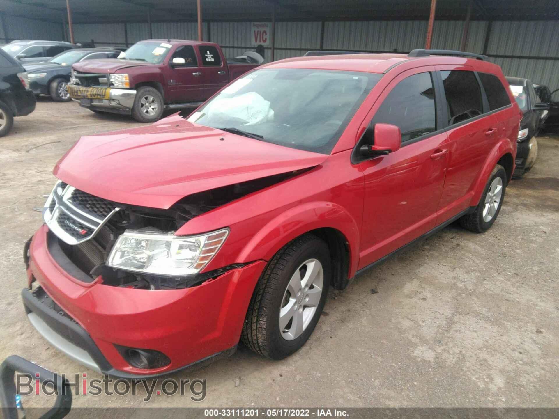 2012 DODGE JOURNEY - VIN: 3C4PDCBB6CT353949 - Фото 2