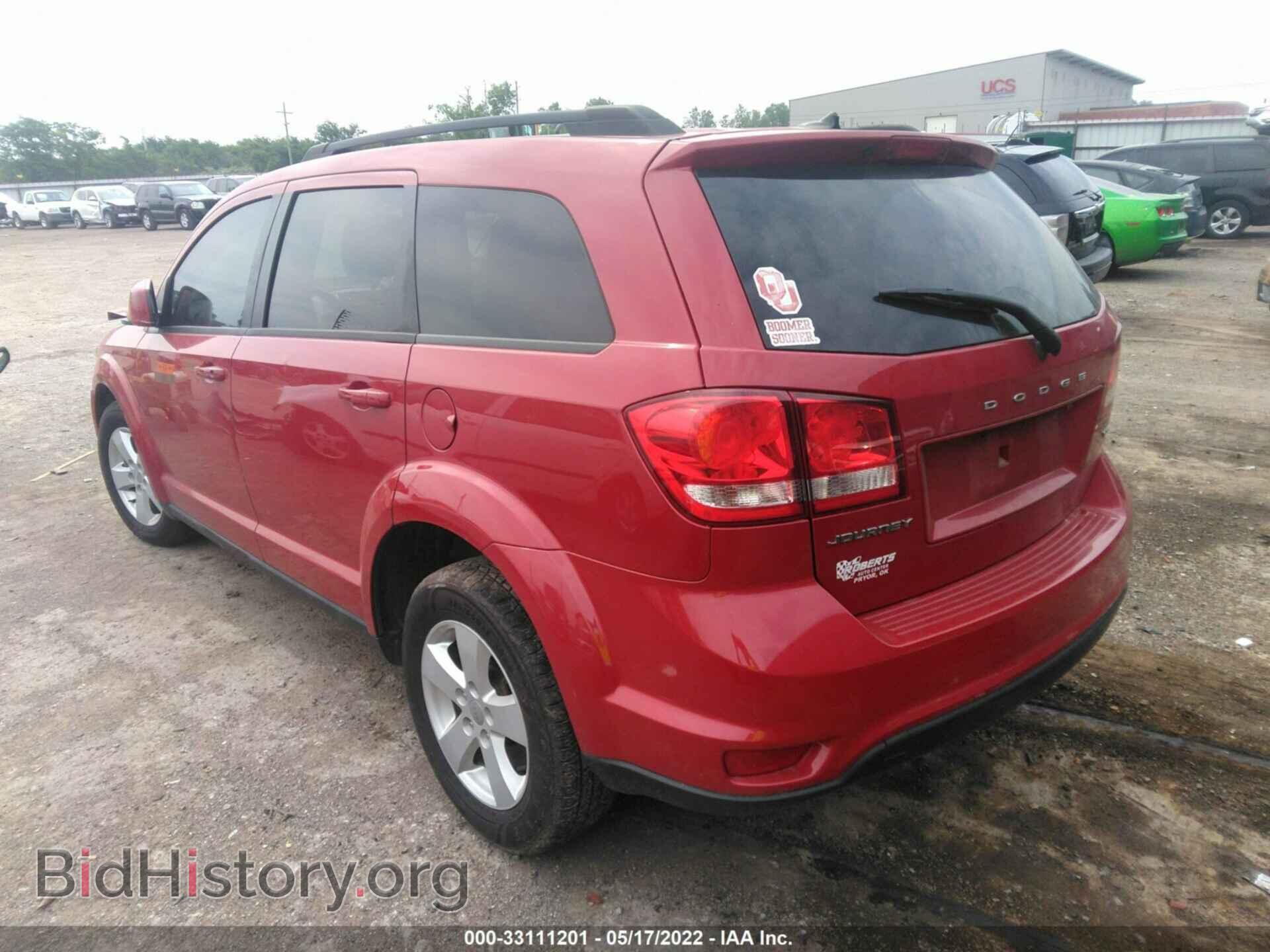 2012 DODGE JOURNEY - VIN: 3C4PDCBB6CT353949 - Фото 3