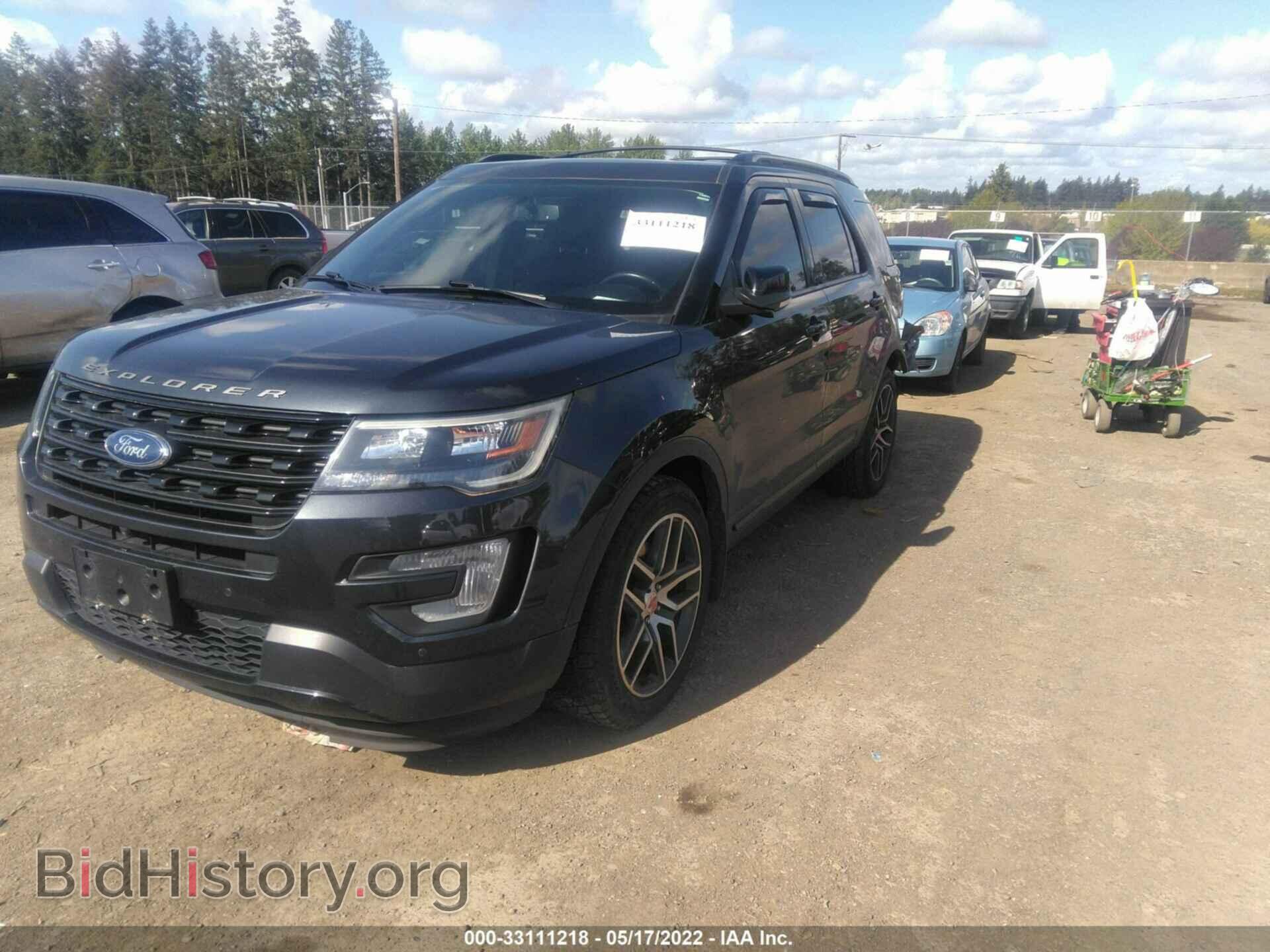 2017 FORD EXPLORER - VIN: 1FM5K8GT6HGD04947 - Фото 2
