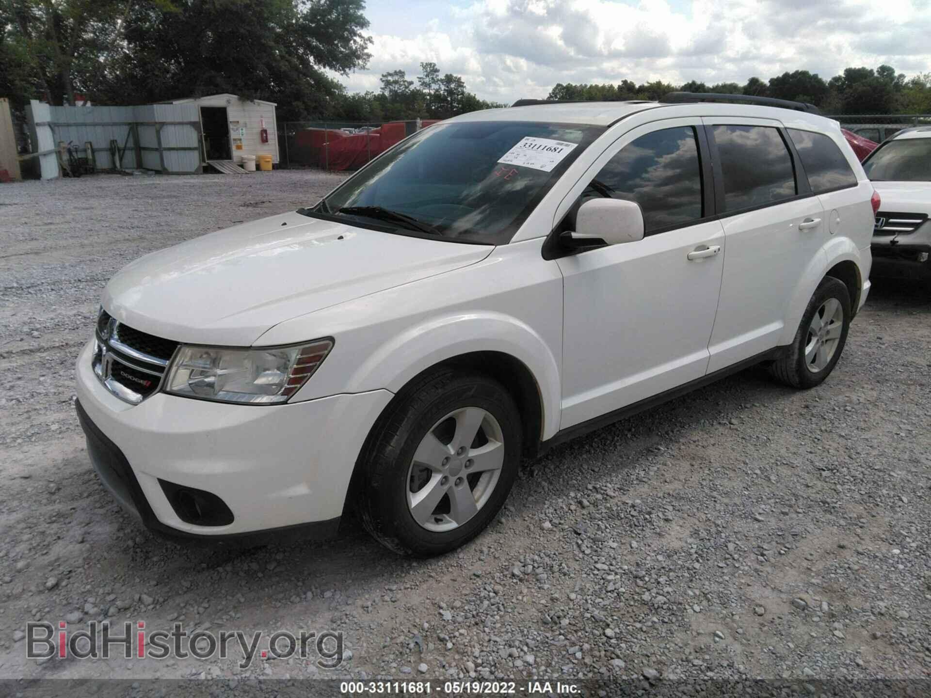 2012 DODGE JOURNEY - VIN: 3C4PDCBG5CT387778 - Фото 2