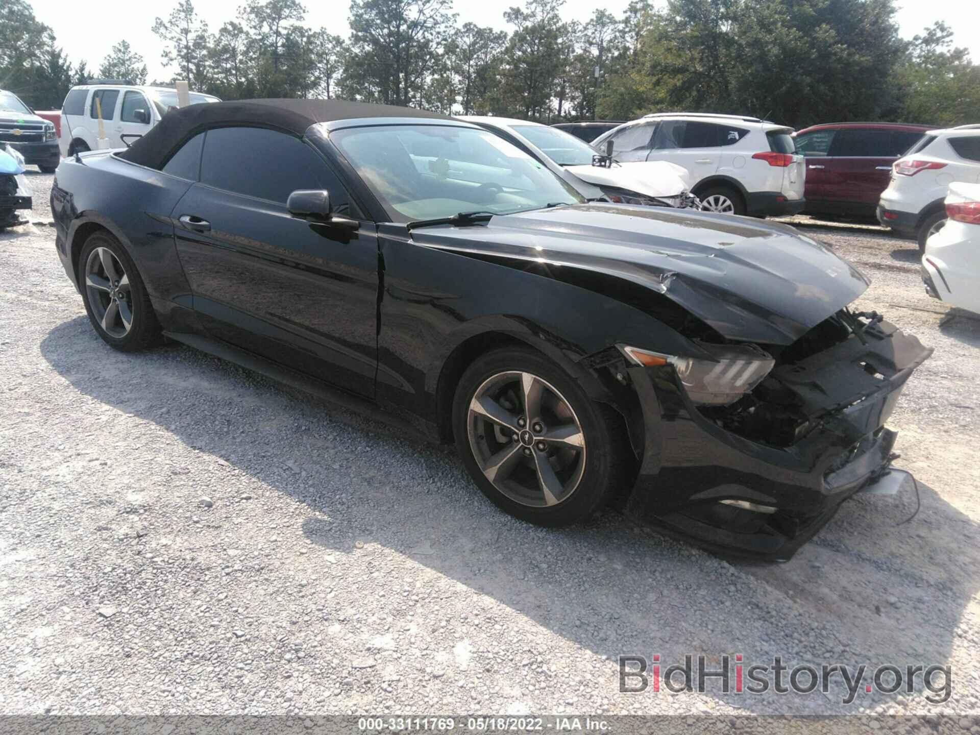Photo 1FATP8EM0F5351947 - FORD MUSTANG 2015