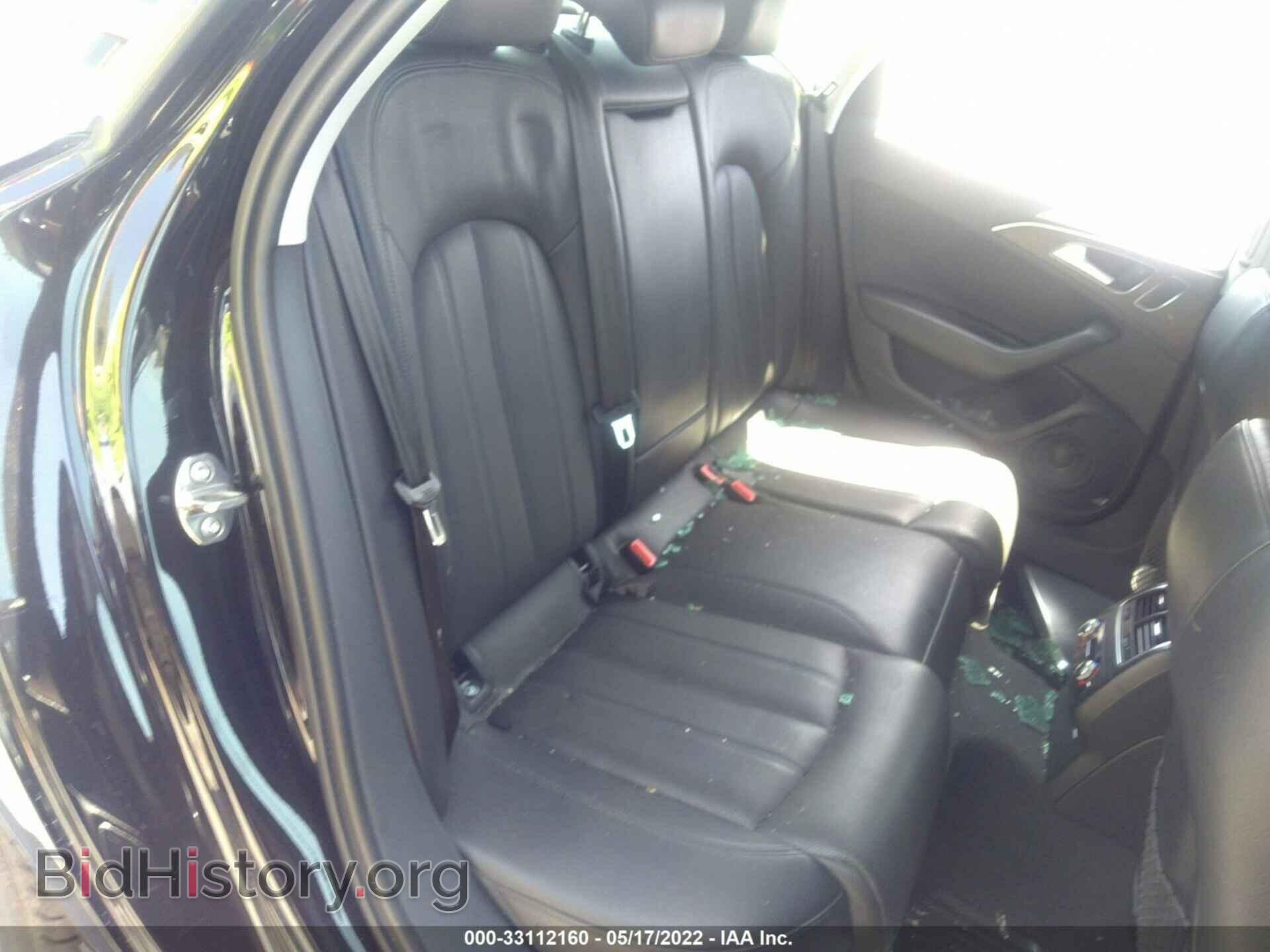 2013 AUDI A6 - VIN: WAUHGAFC5DN110120 - Фото 8