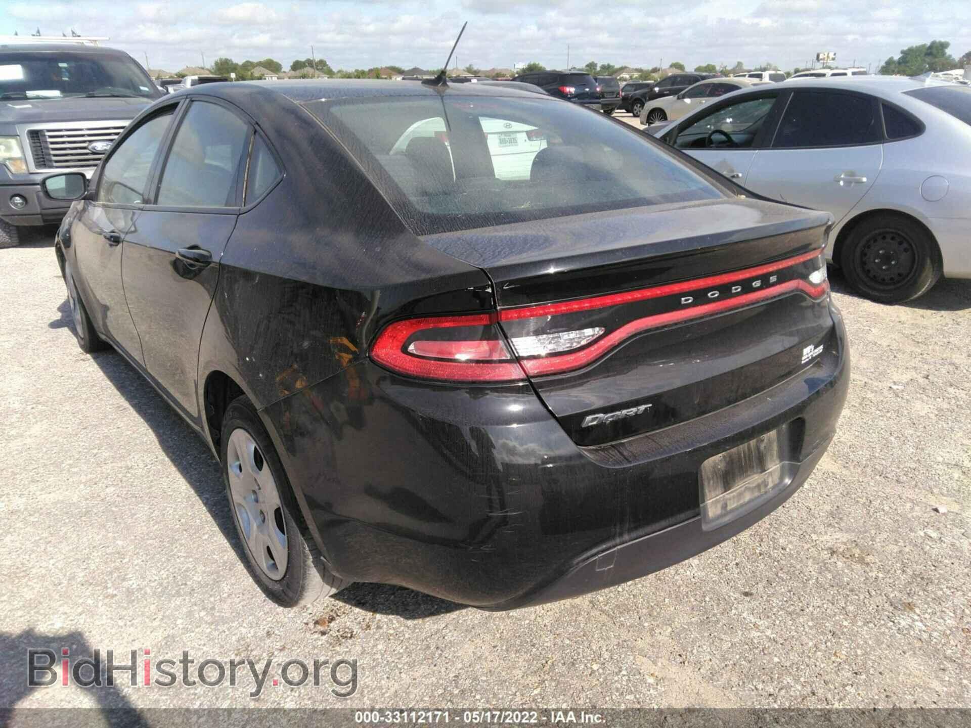 2015 DODGE DART - VIN: 1C3CDFAA5FD346644 - Фото 3