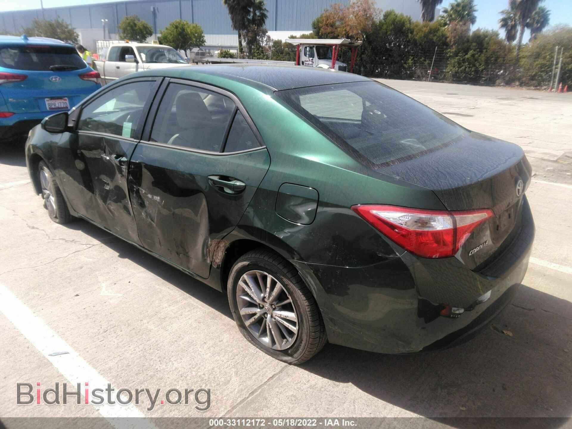 2014 TOYOTA COROLLA - VIN: 5YFBURHE8EP109269 - Фото 3